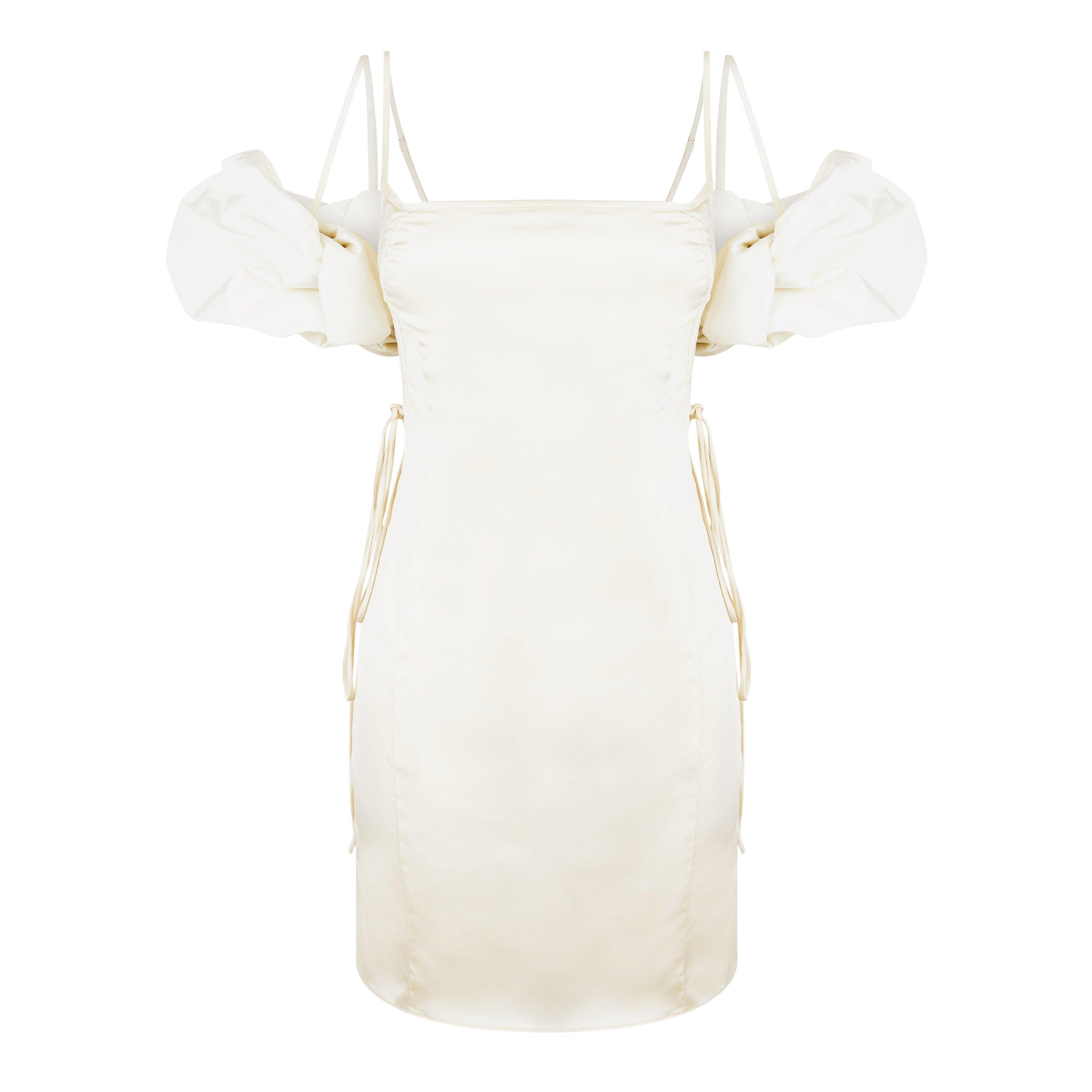 Off White - Jacquemus - Women's Mini Dress - 5