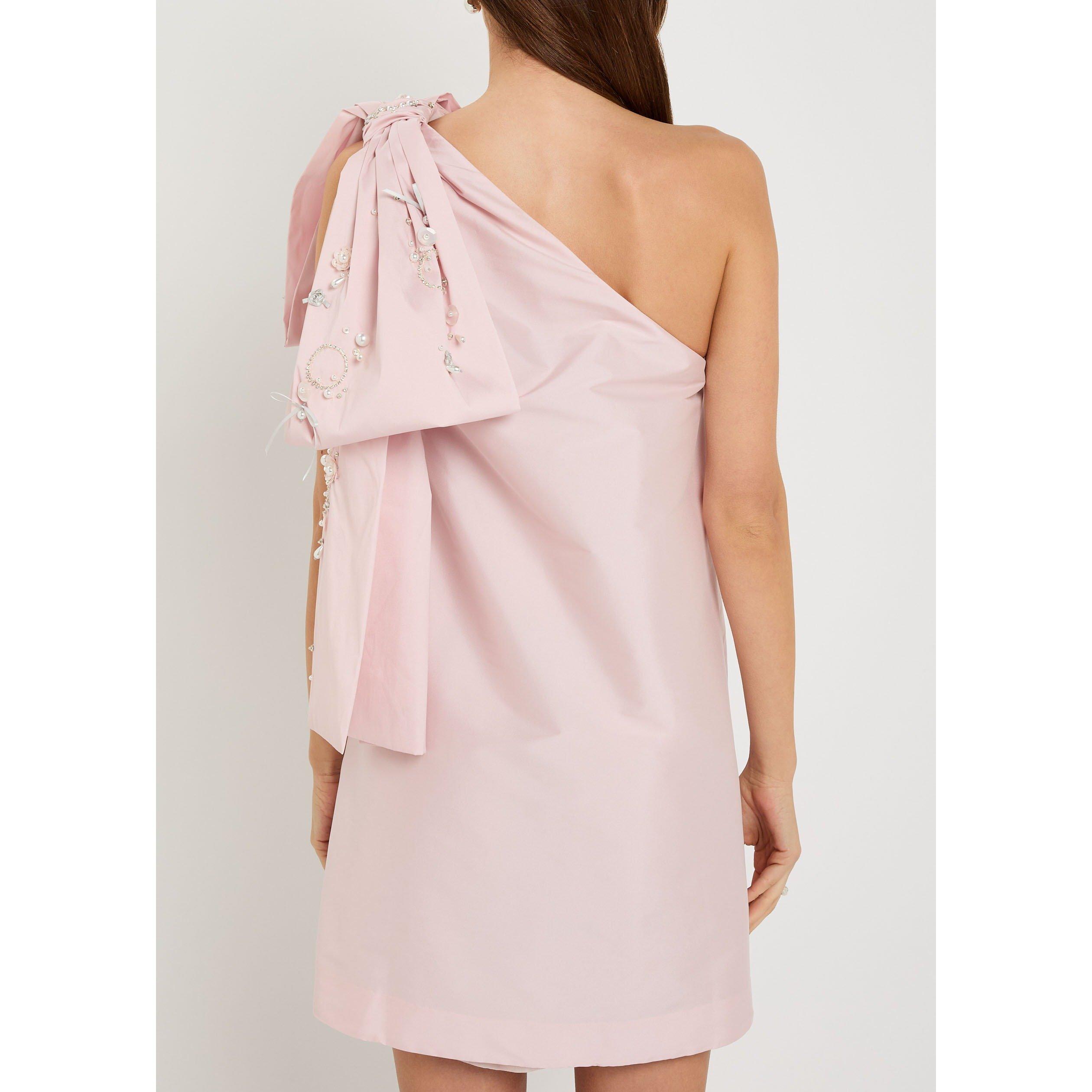 LIGHT PINK - BERNADETTE - Women's Winnie Sequin Mini Dress - 3