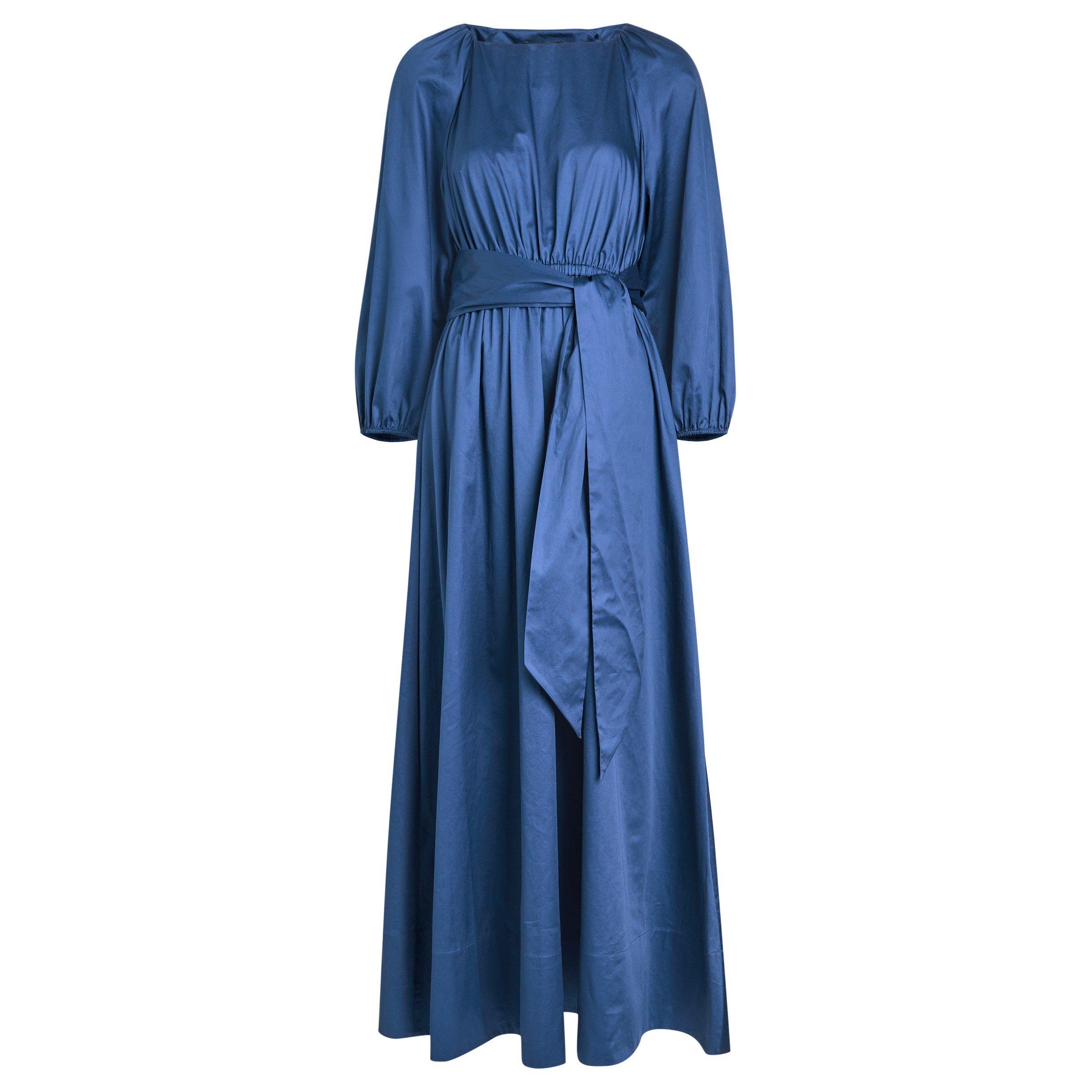 BLUE - Joseph - LD BELLAN DRESS COTTON SATEEN