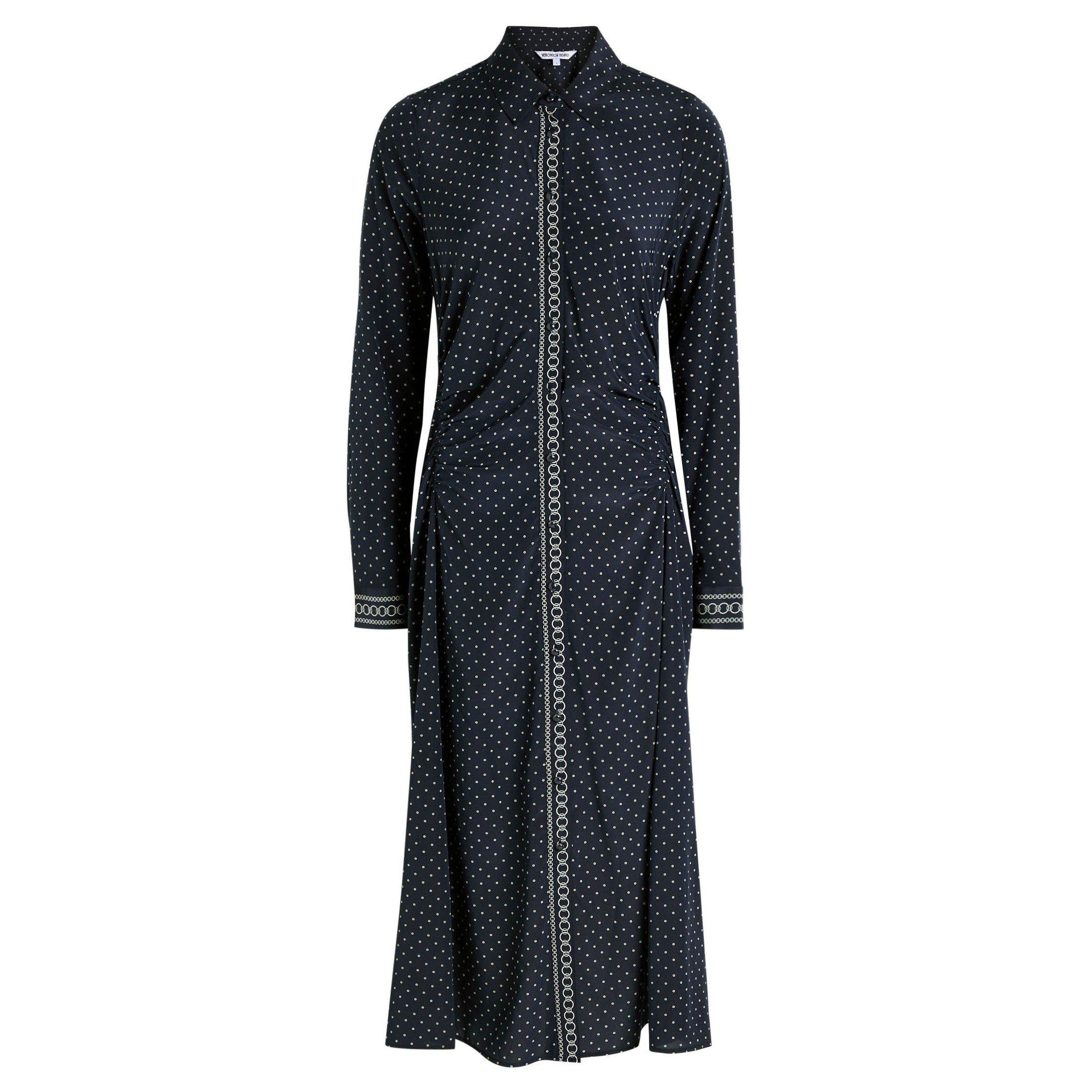 NAVY AND OTHER - Veronica Beard - SD LS LEX DRESS
