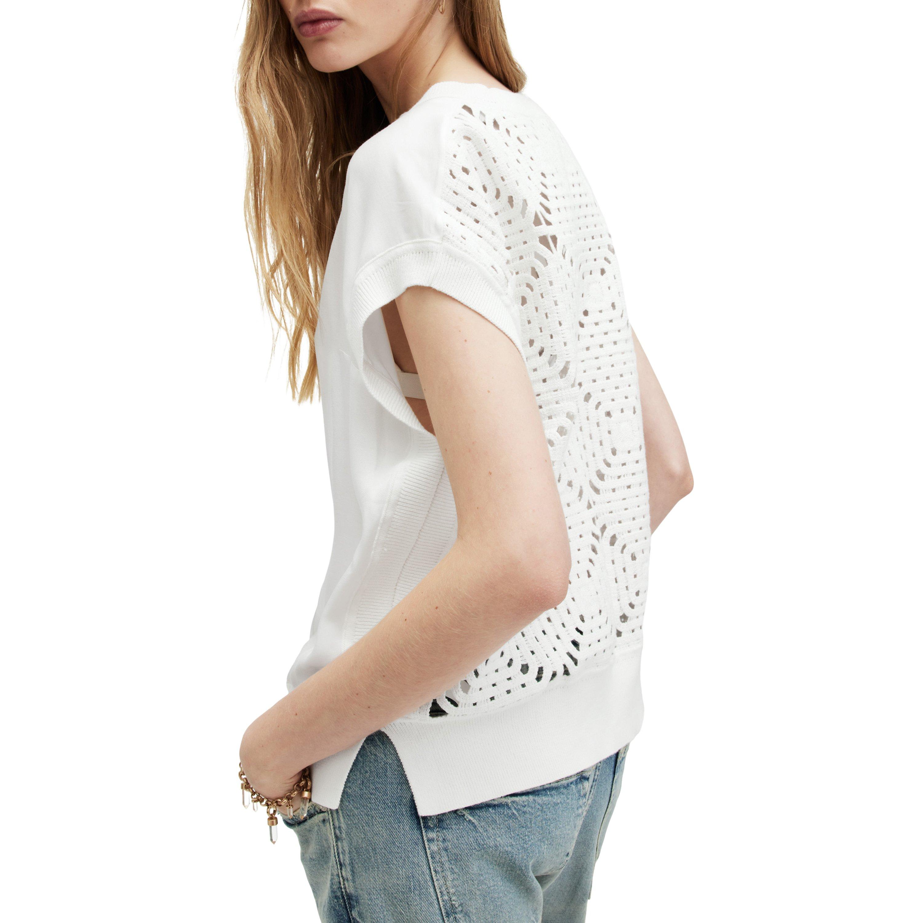 Chalk White - AllSaints - Marti Tank - 4