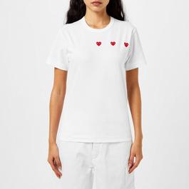 Comme des Garcons PLAY Horizontal Heart T Shirt