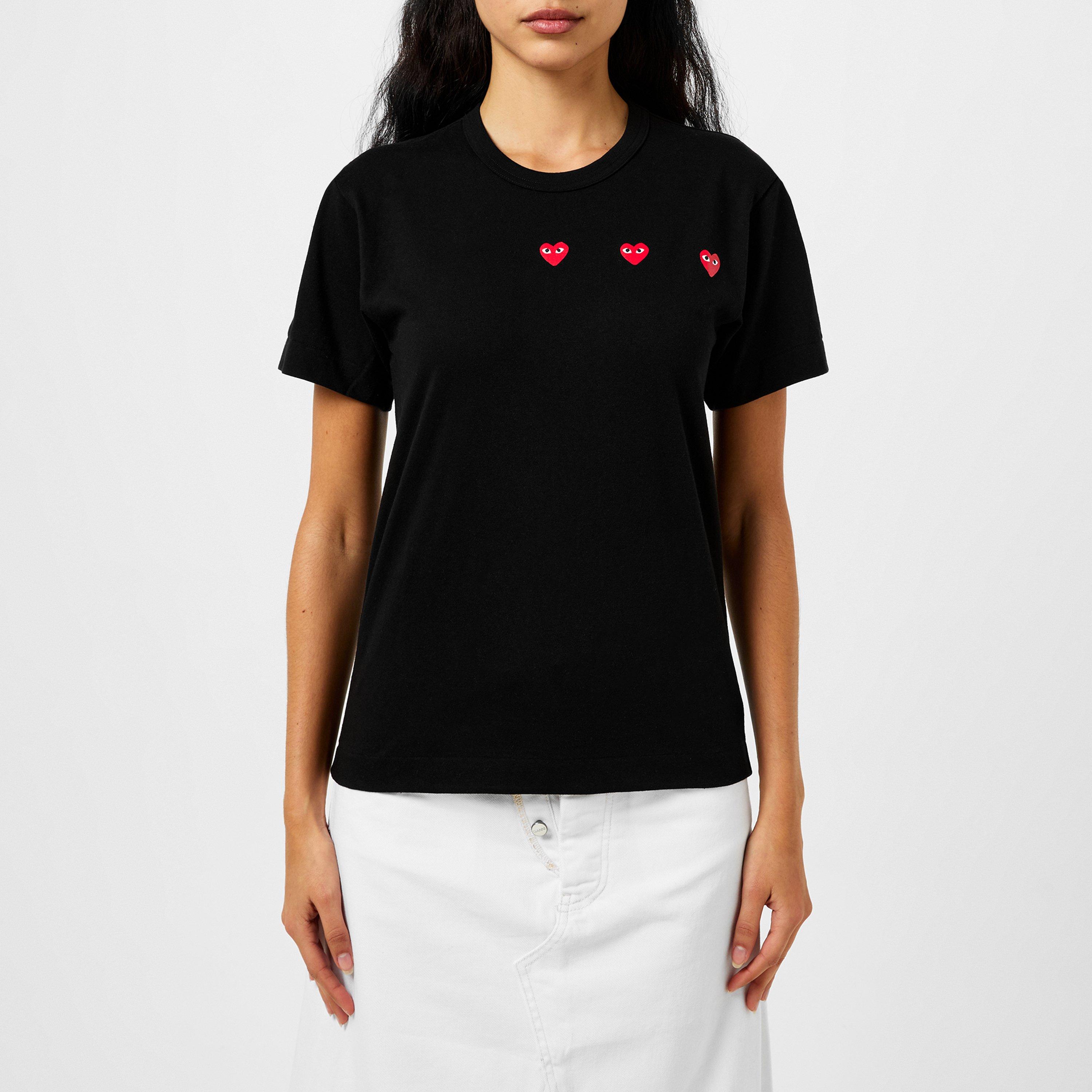 Comme des Garcons PLAY | Horizontal Heart T Shirt | Regular