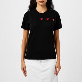 Comme des Garcons PLAY Horizontal Heart T Shirt