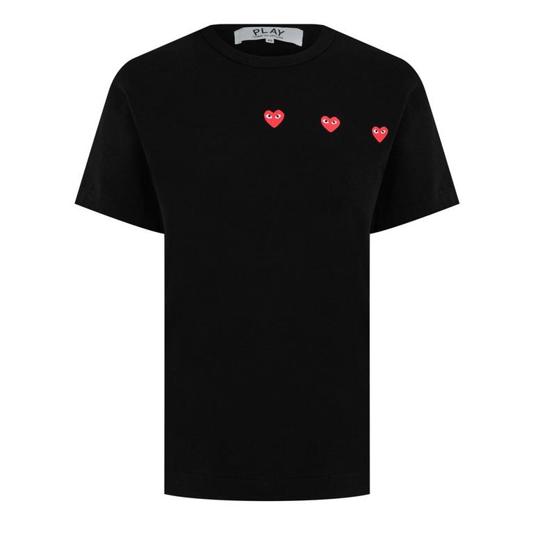 Comme des Garcons PLAY | Horizontal Heart T Shirt | Regular Comme des Garcons PLAY | Horizontal Heart T Shirt | Regular
