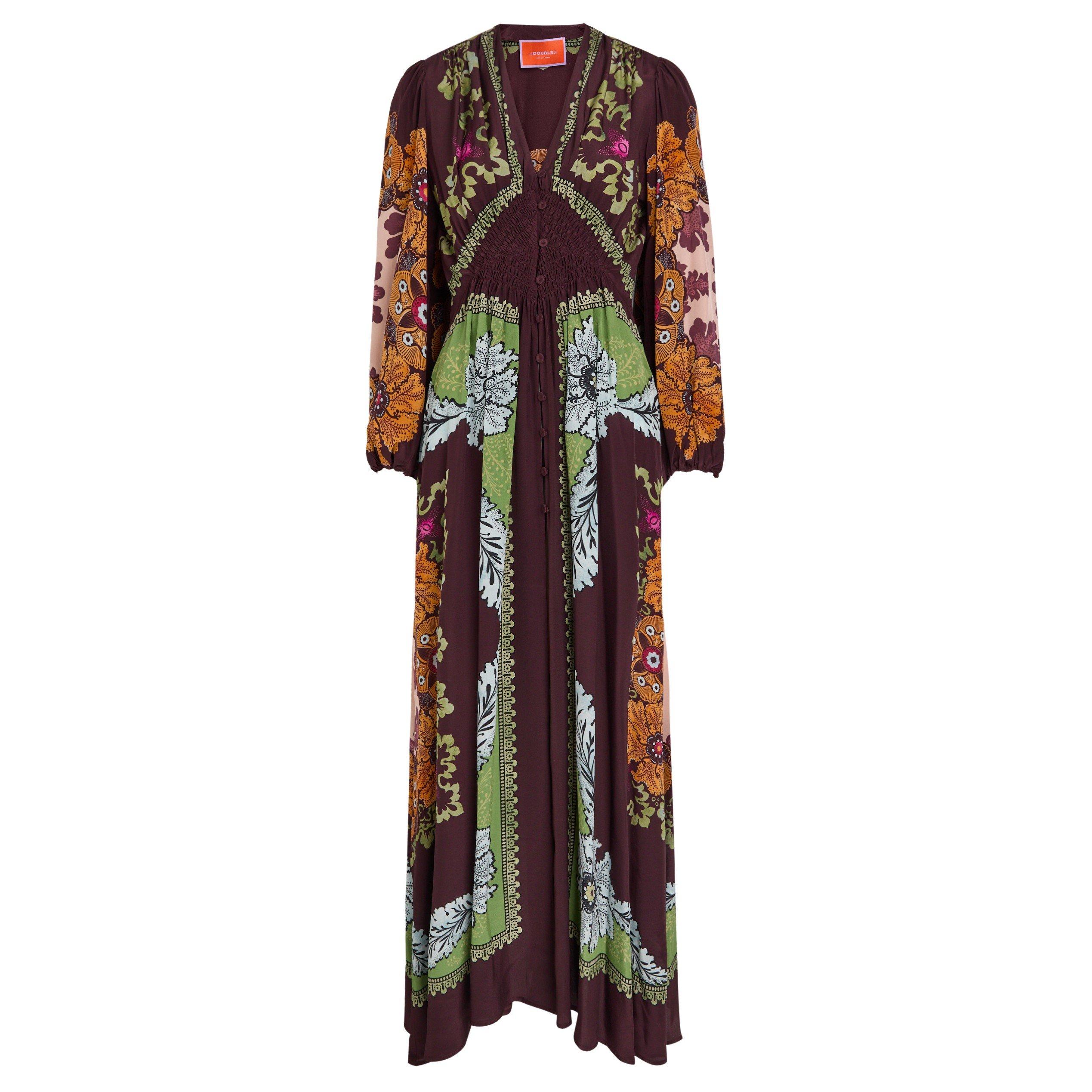 MULTICOLOURED - La DoubleJ - LONG CAMERINO DRESS (PLAC¿¿E)