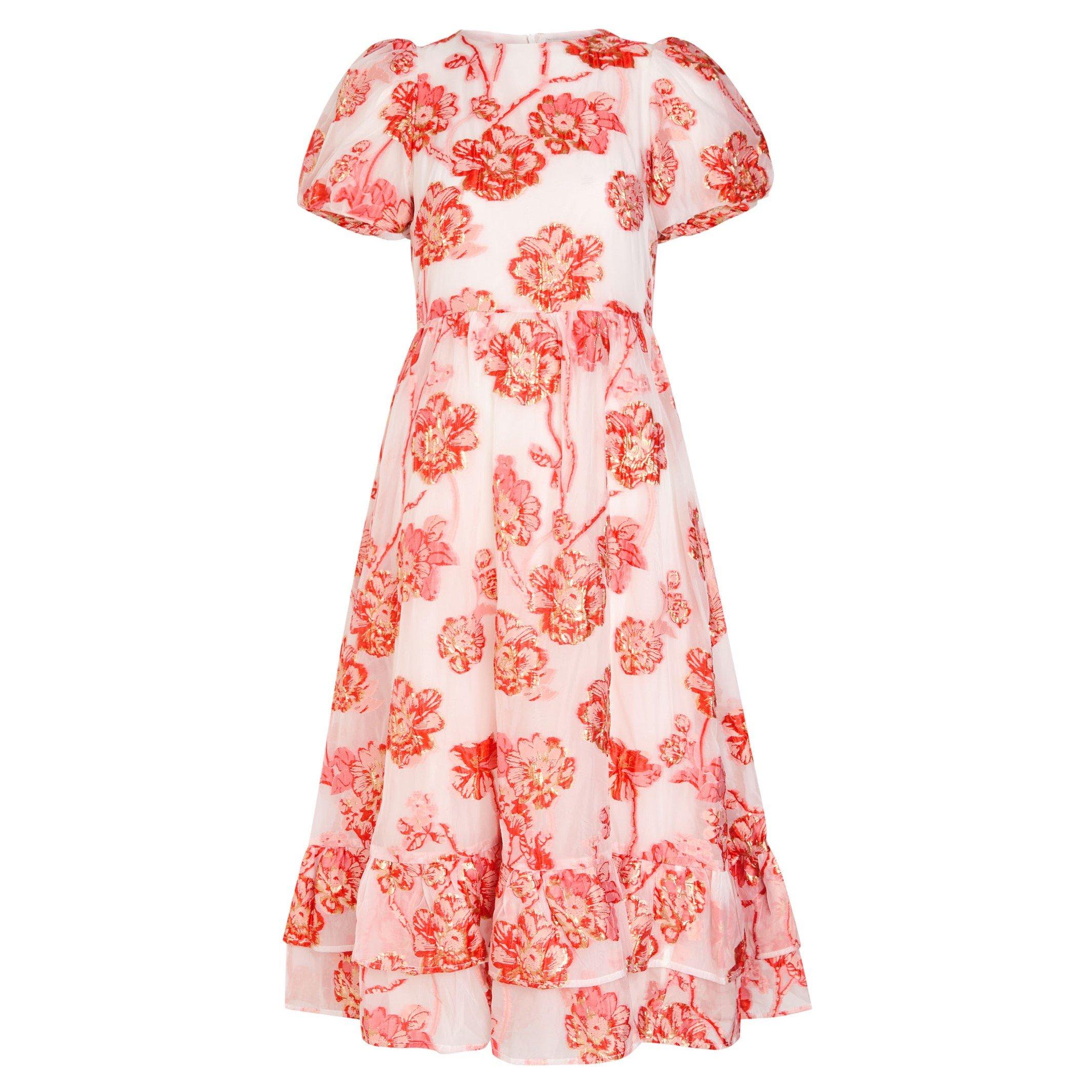 PINK AND OTHER - Sister Jane - LD Willa Jacquard Midi Dress
