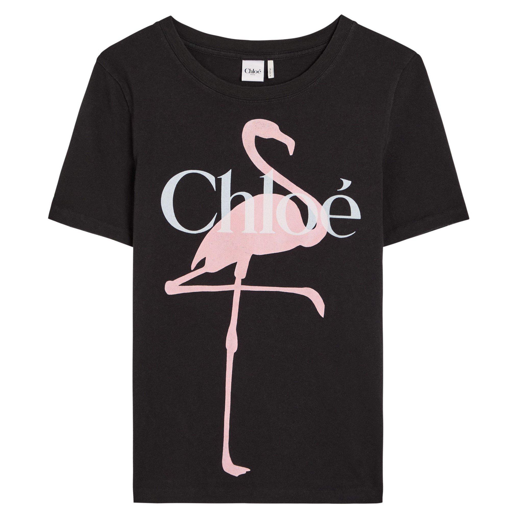 BLACK AND OTHER - Chloe - FLAMINGO TSHIRT - 1