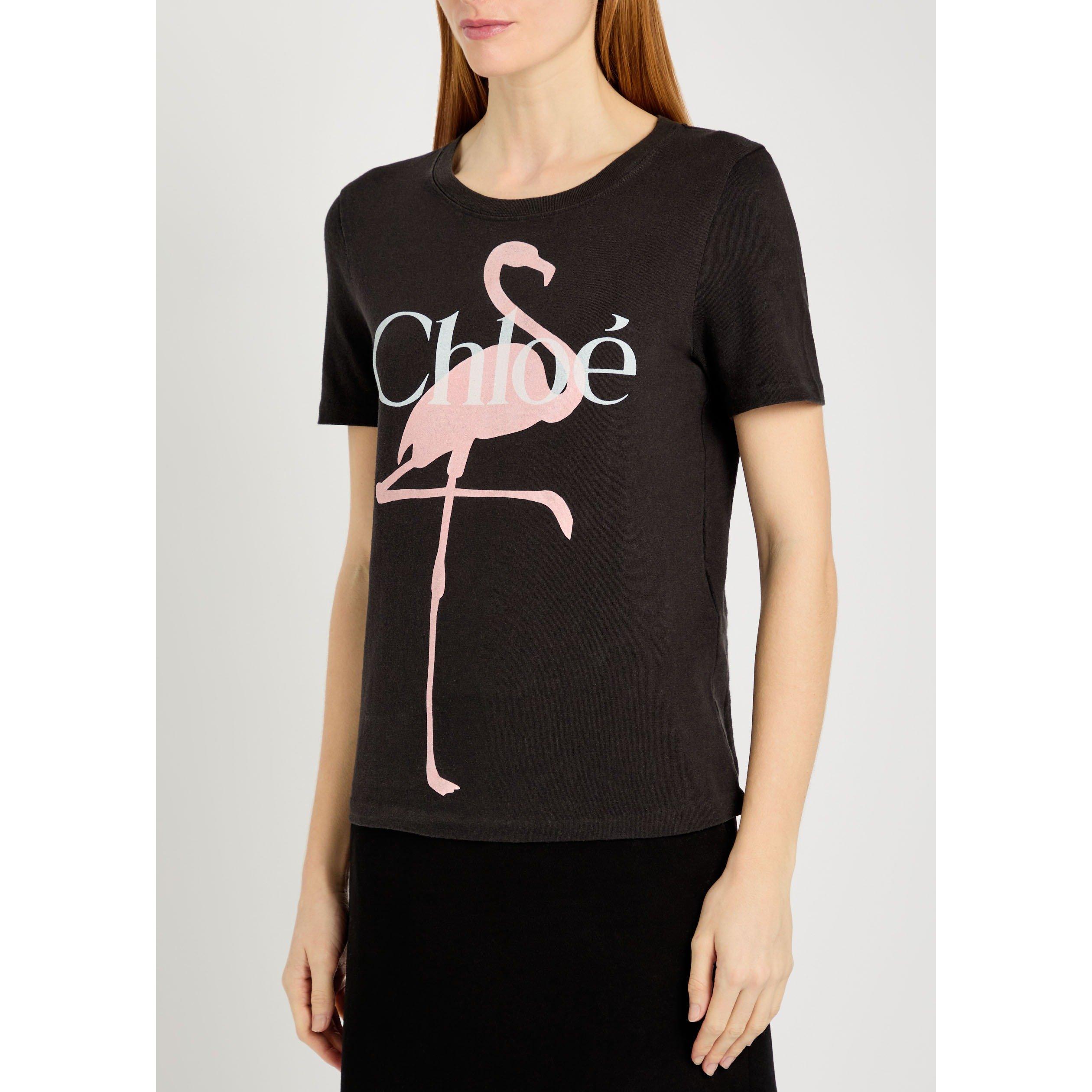 BLACK AND OTHER - Chloe - FLAMINGO TSHIRT - 2