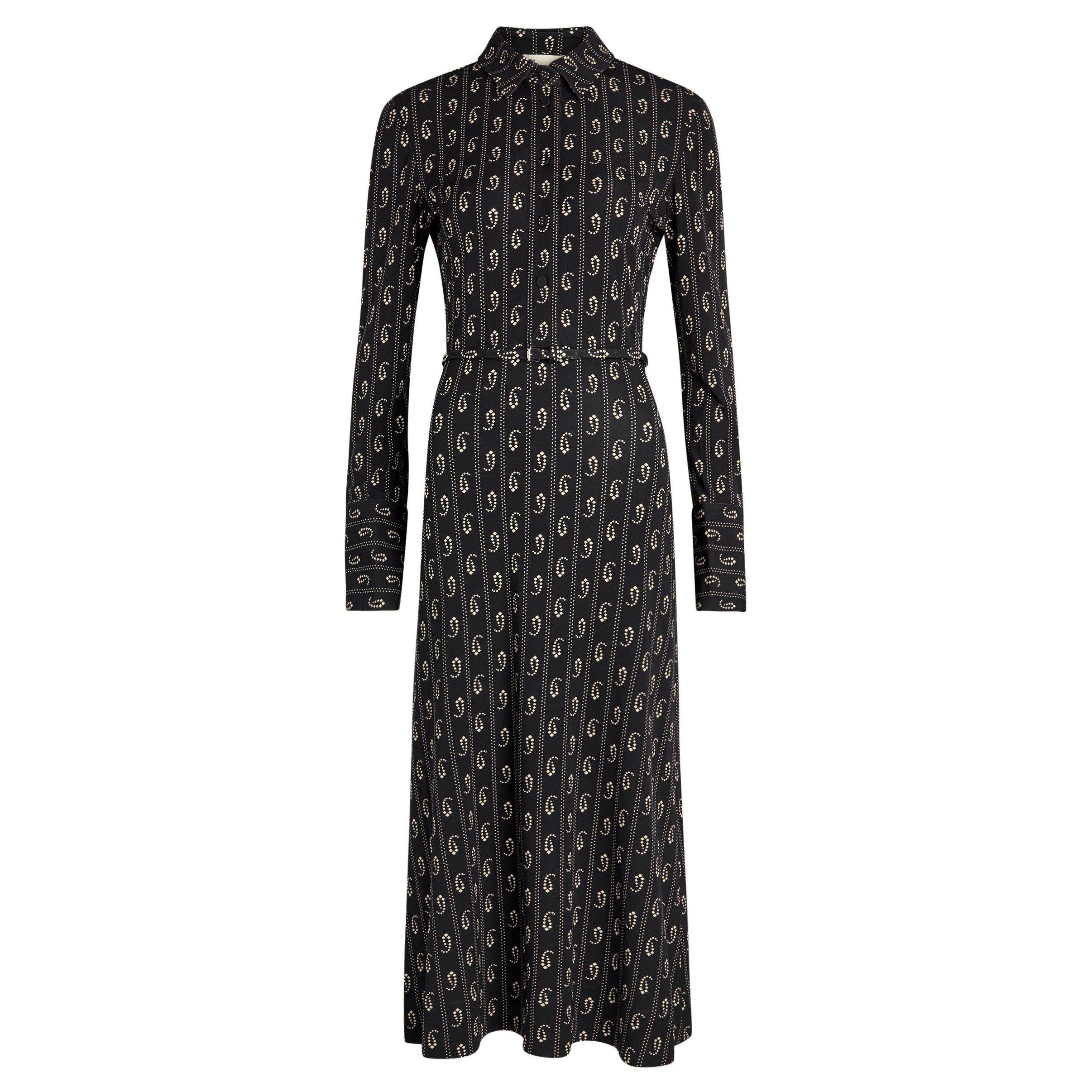 NAVY AND OTHER - Tory Burch - Women's Printed Viscose Shirt-Dress