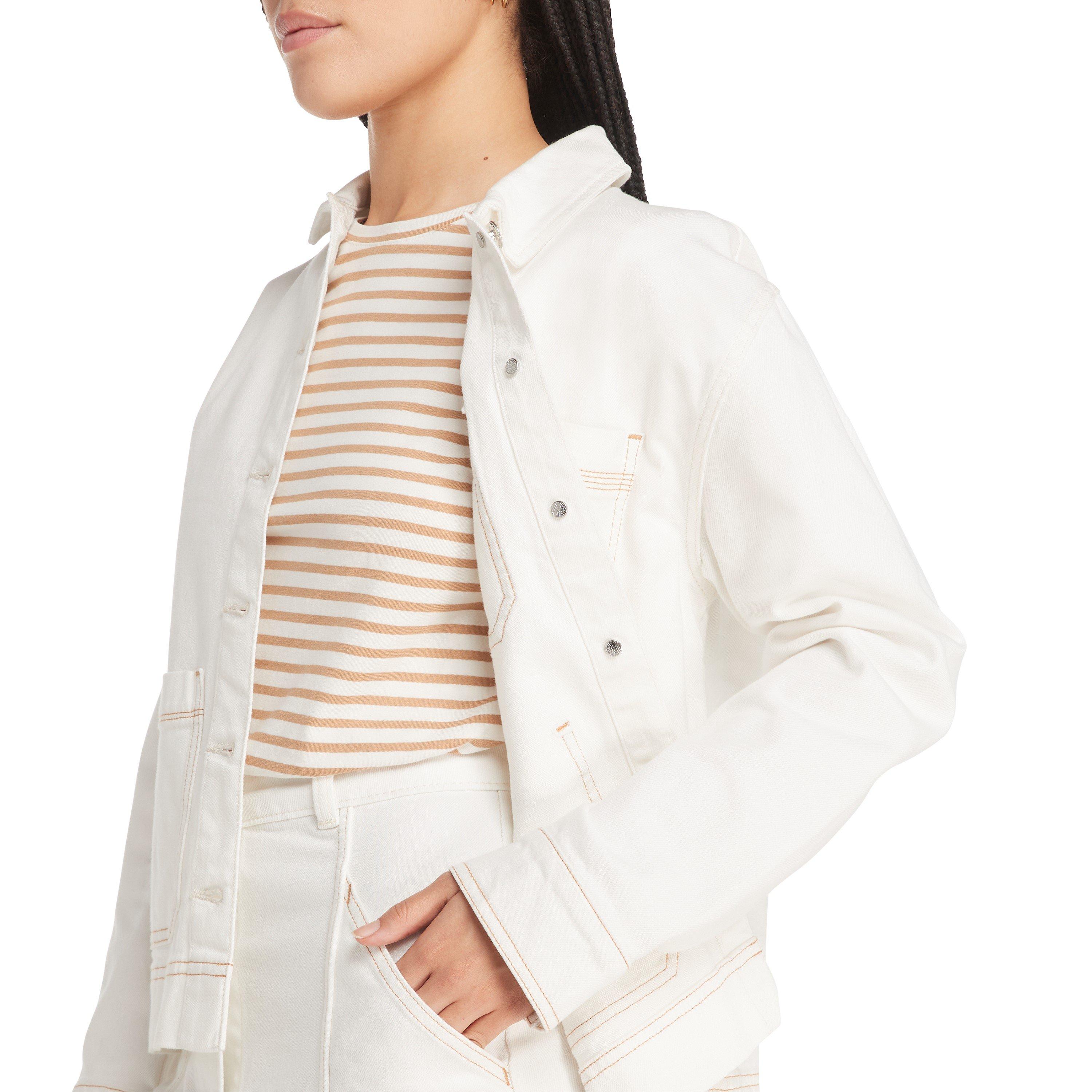 Vintage White - Timberland - Kempshire Chore Vintage White Field Jacket - 4