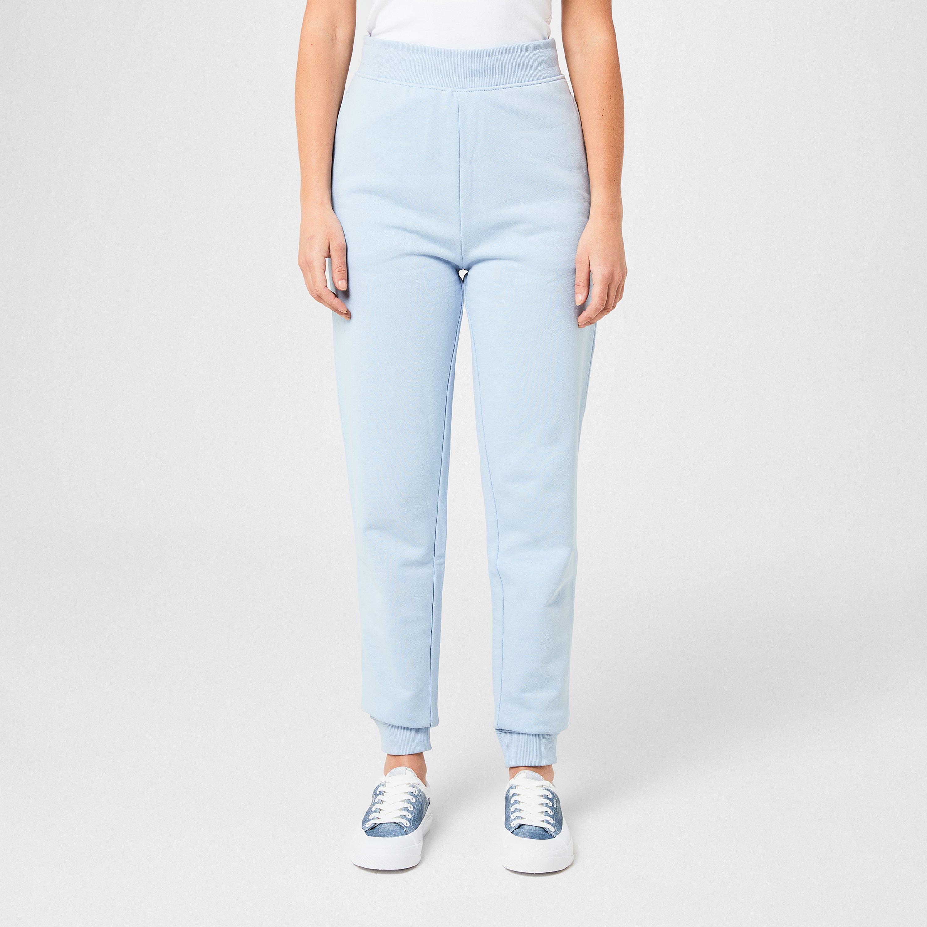 Bright Purple - Hugo - Women's Closed Hem Fleece Joggers - 3