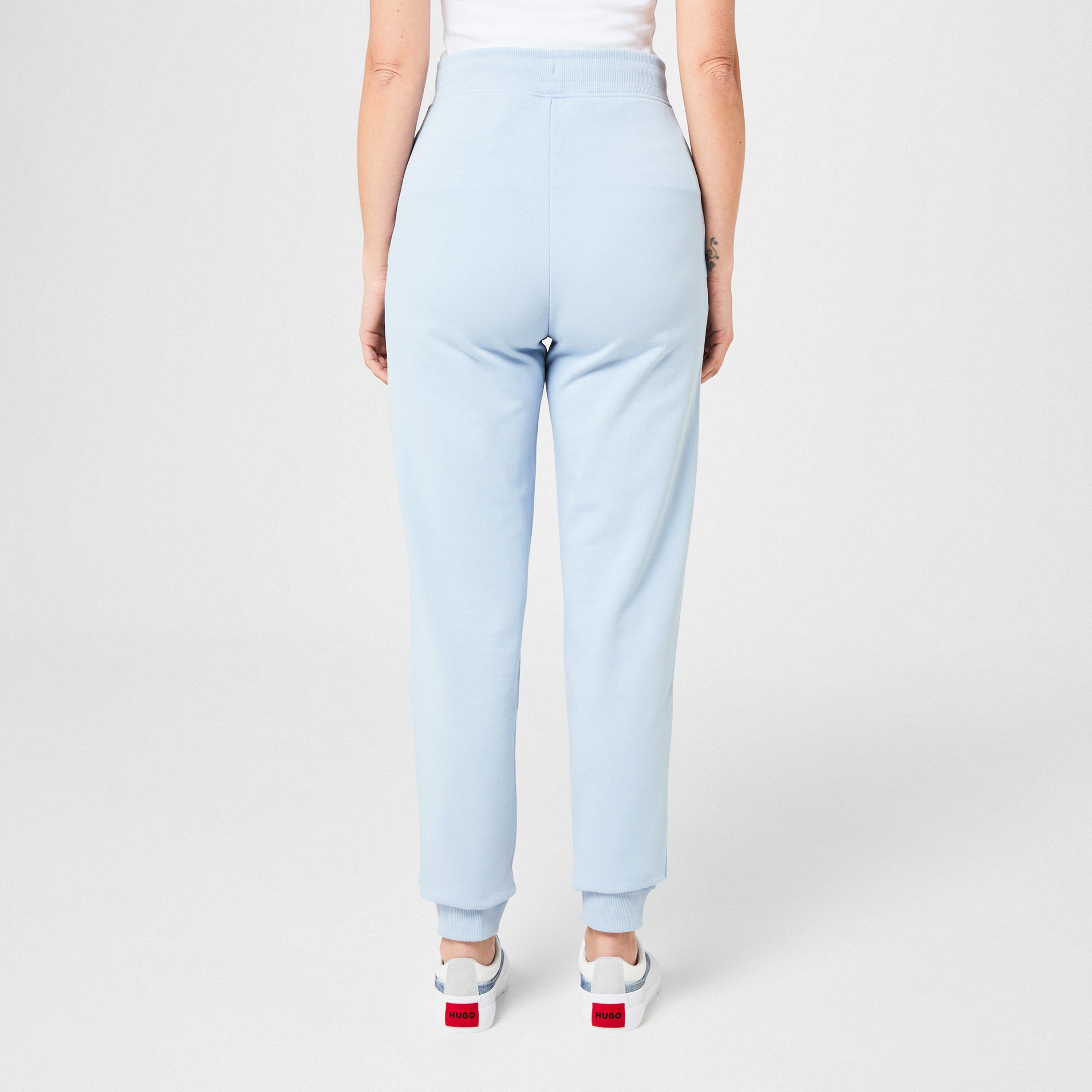 Bright Purple - Hugo - Women's Closed Hem Fleece Joggers - 4