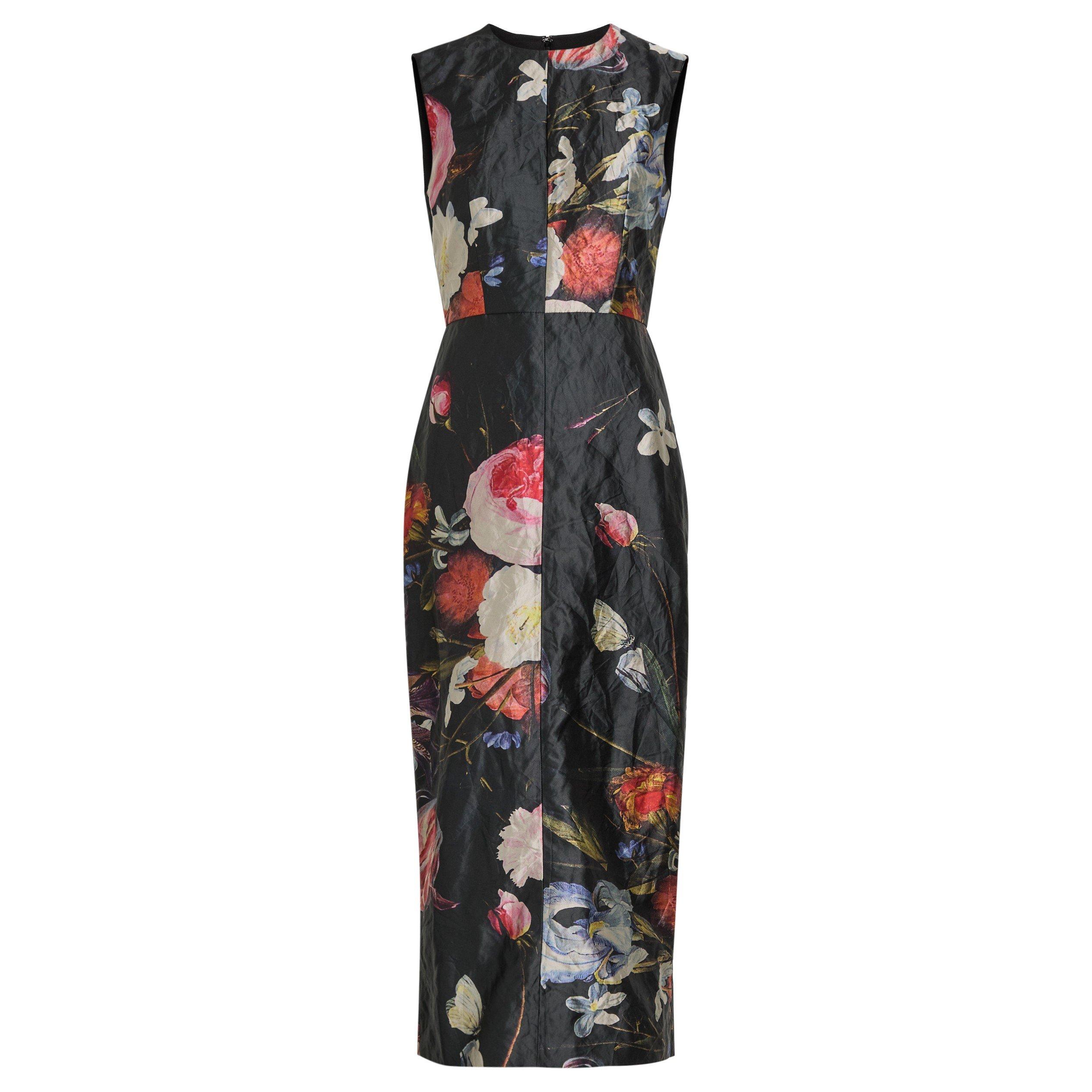 BLACK AND OTHER - Erdem - SLEEVELESS PENCIL COCKTAIL DRE