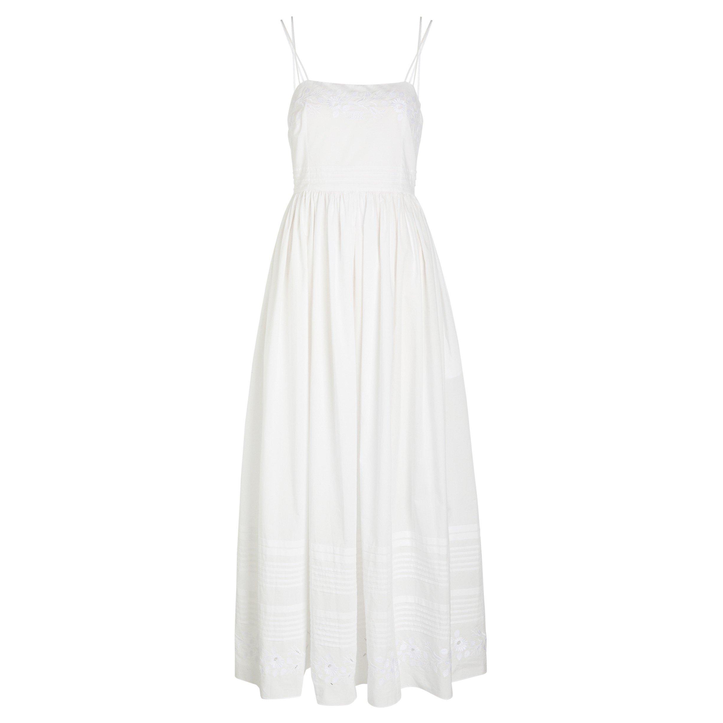 WHITE - Bode - CHAMOMILE DRESS - 1