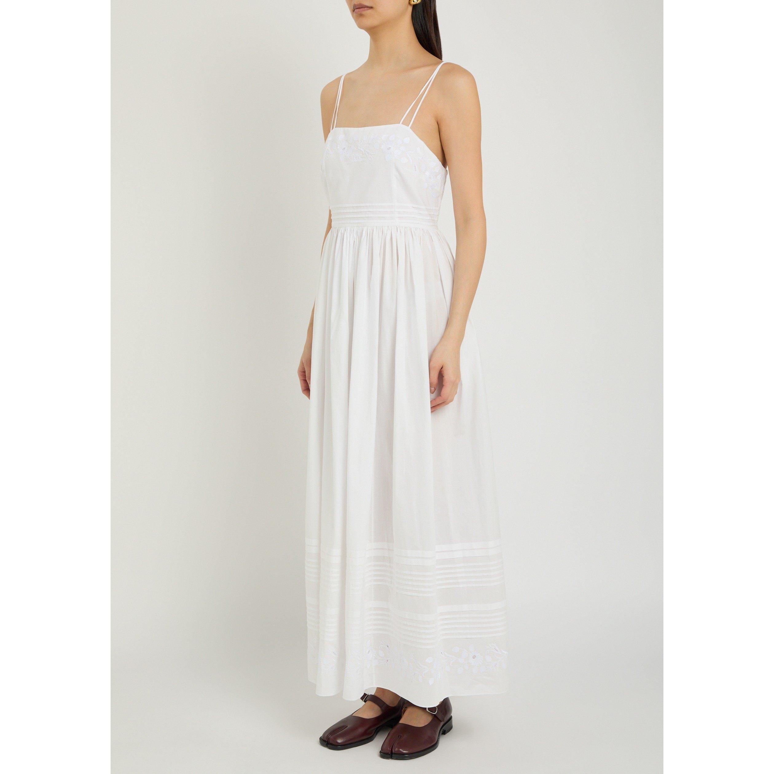 WHITE - Bode - CHAMOMILE DRESS - 2