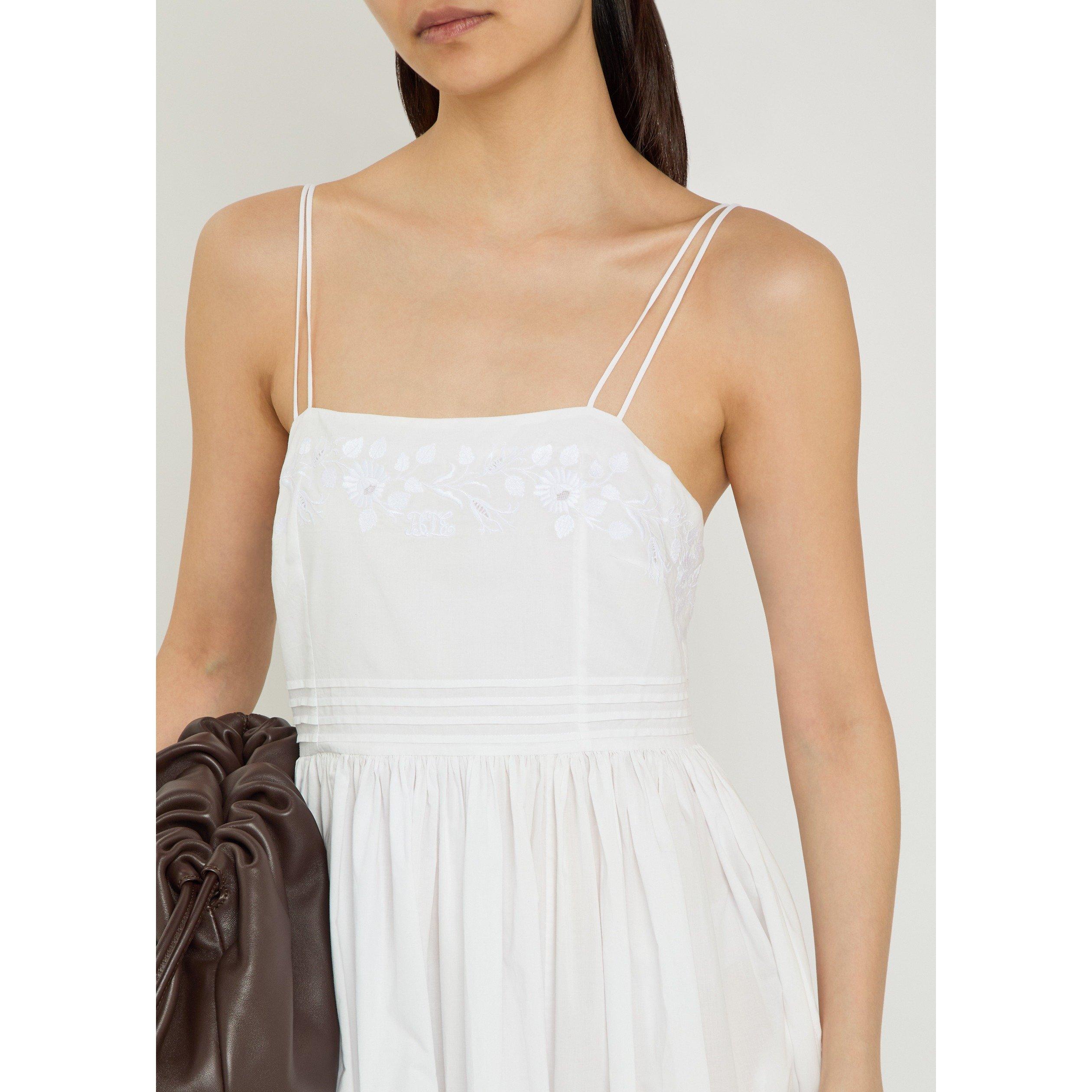 WHITE - Bode - CHAMOMILE DRESS - 4