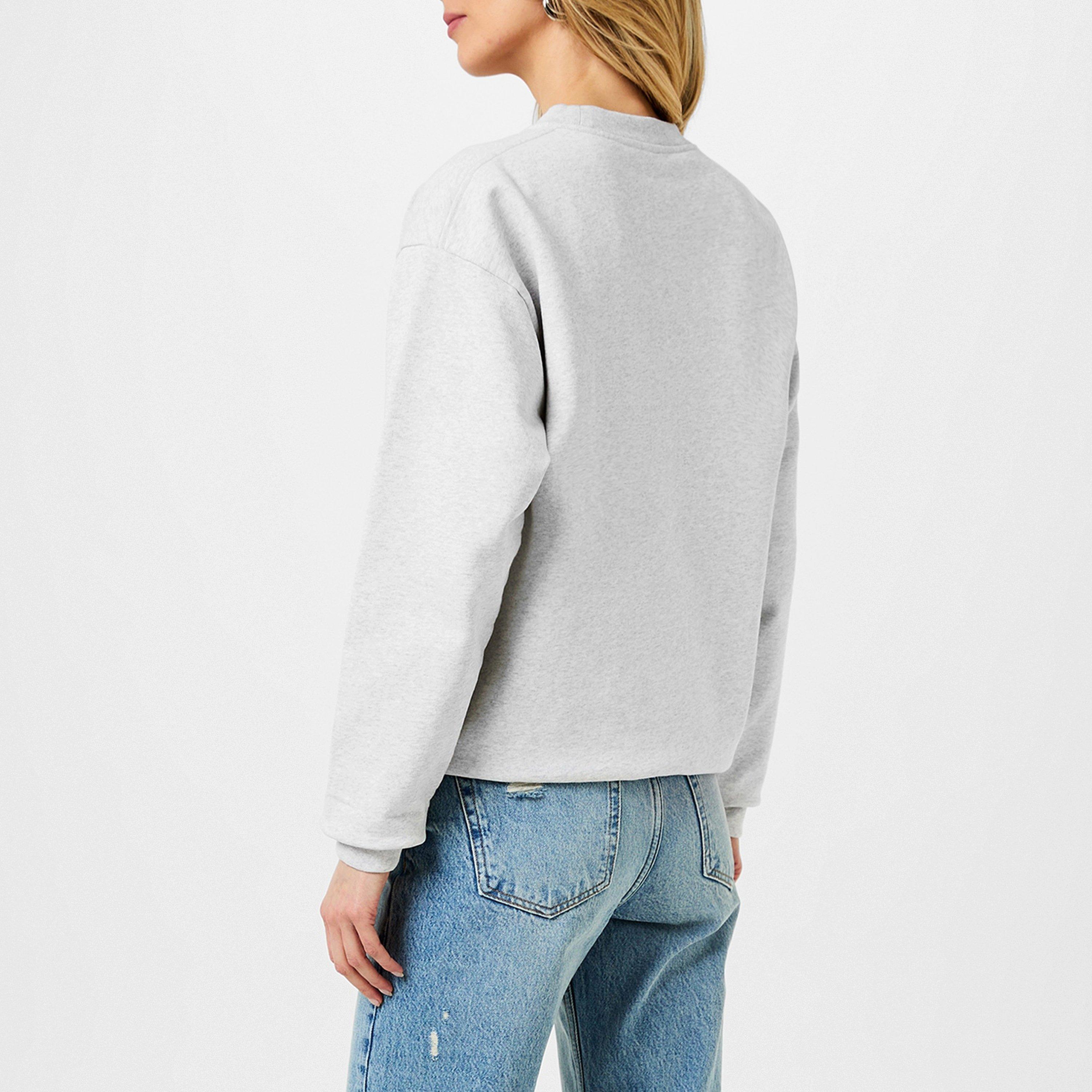 Grey/Black - Sporty and Rich - Wellness Sweatshirt - 2