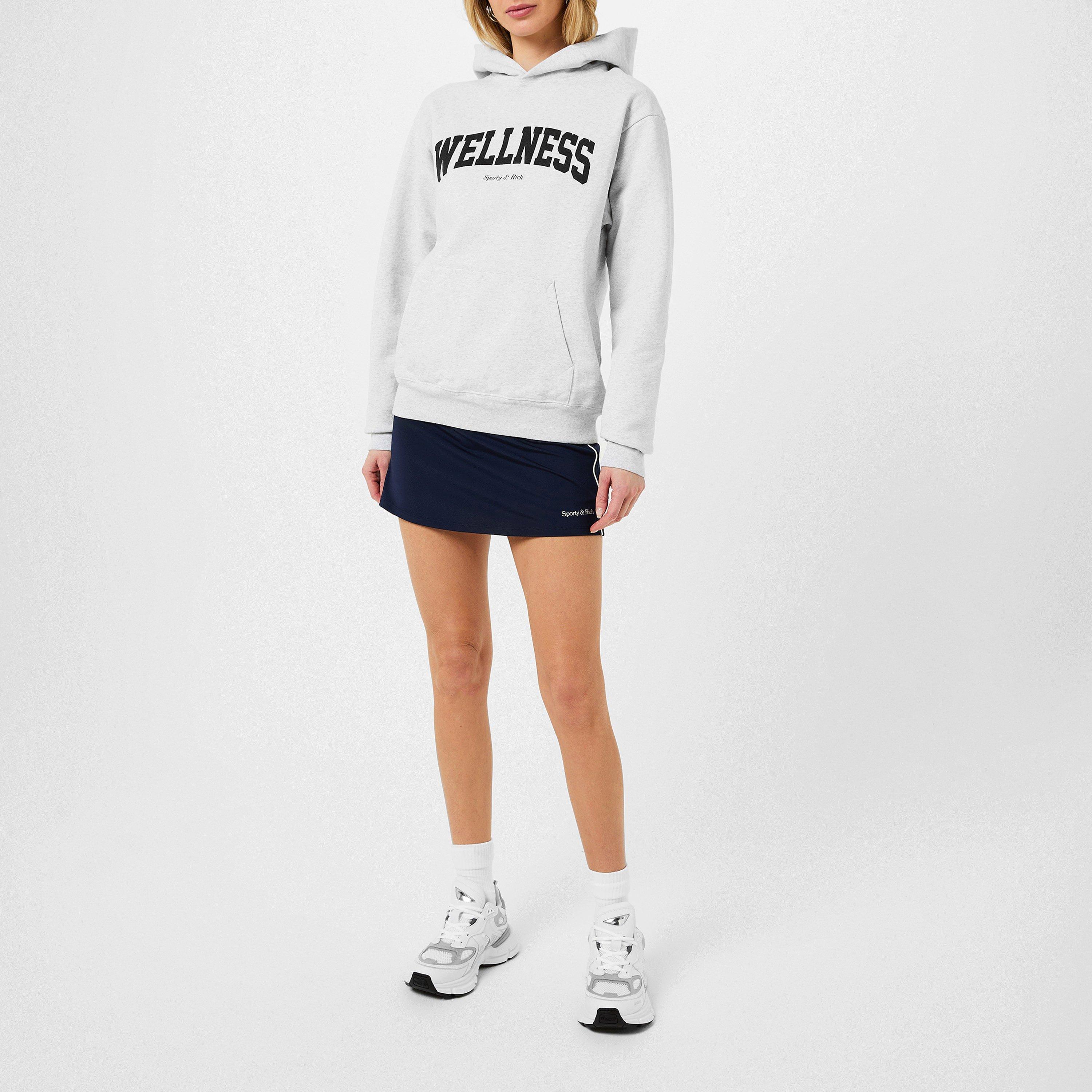 Grey/Black - Sporty and Rich - Wellness Hoodie - 4