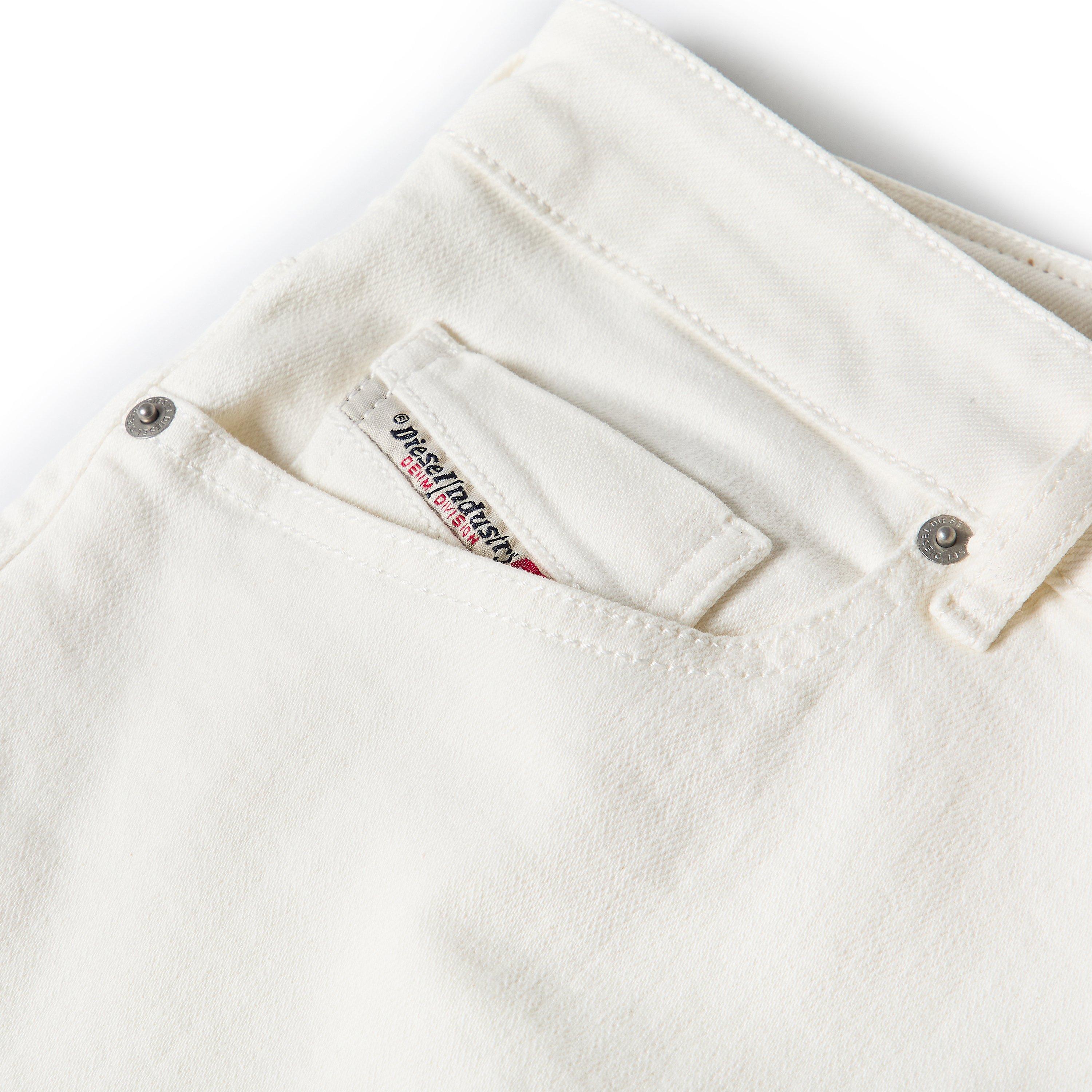 White - Diesel - D-Fin Slim Denim Shorts - 3