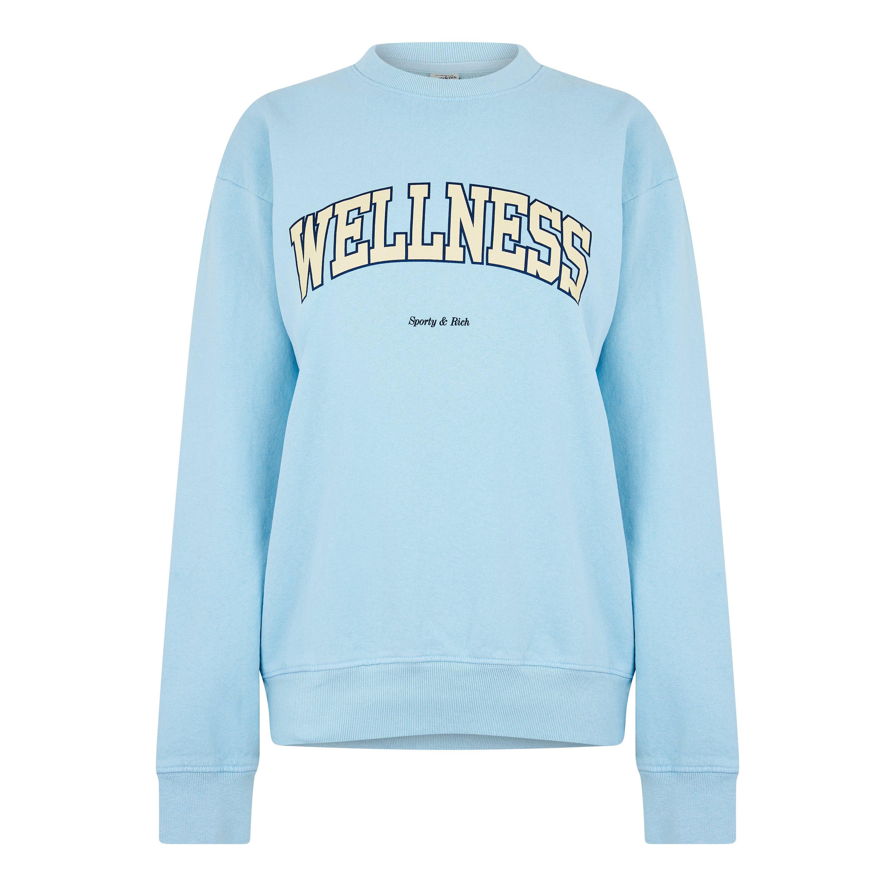 China Blue - Sporty and Rich - Wellness Ivy Sweater - 5
