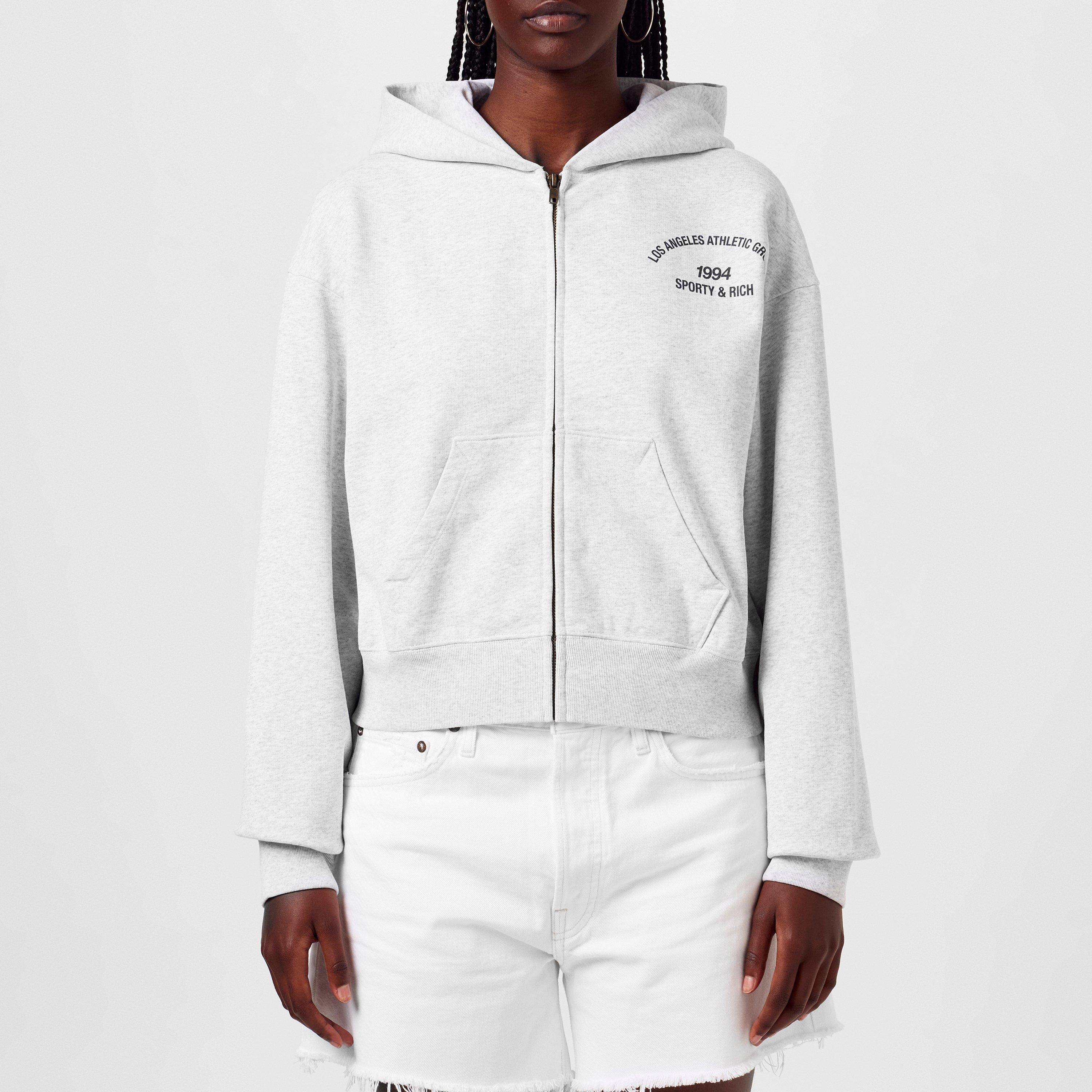 Sporty and Rich Zip Hoodie