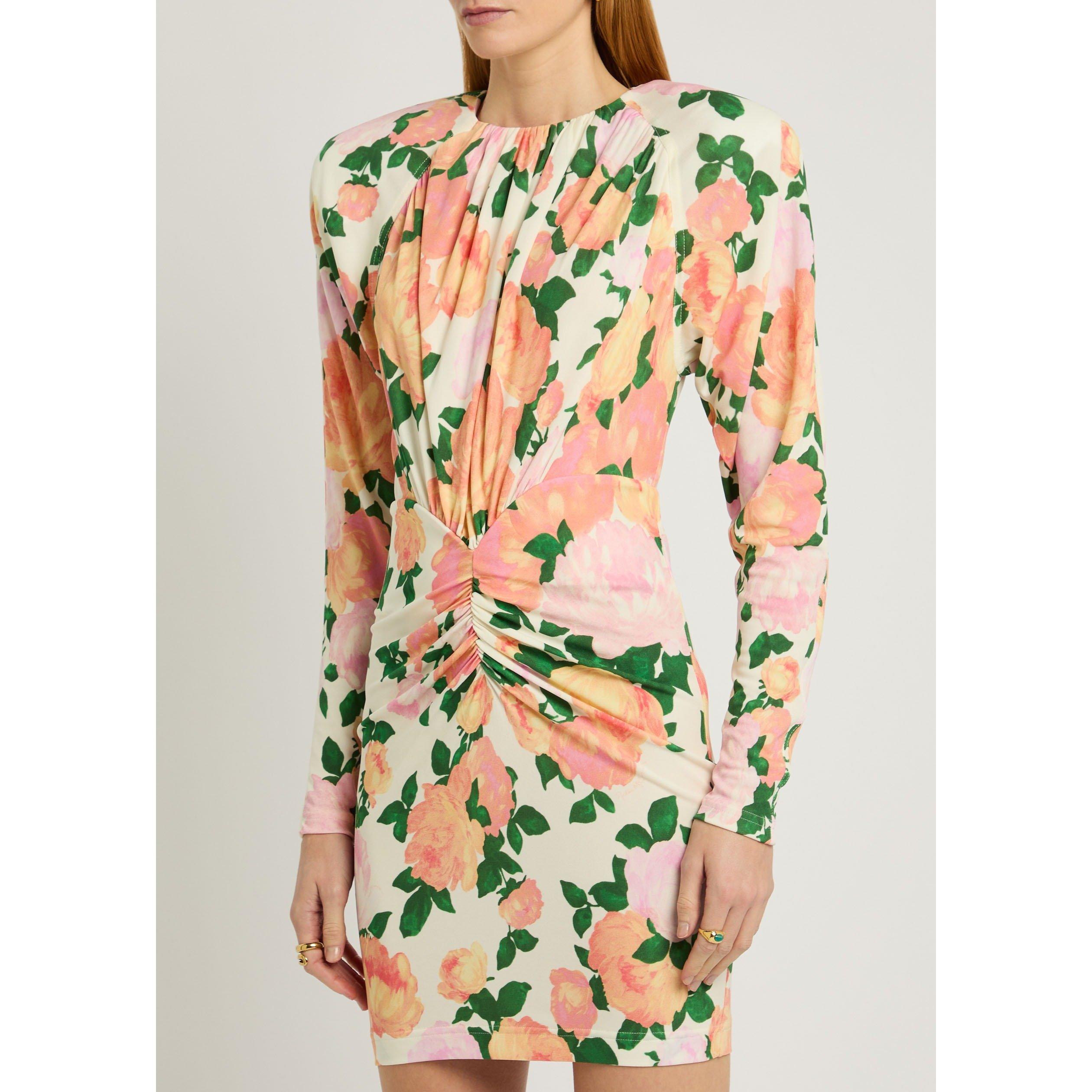 MULTICOLOURED 1 - Stella McCartney - CREPE JERSEY MINI DRESS - 2