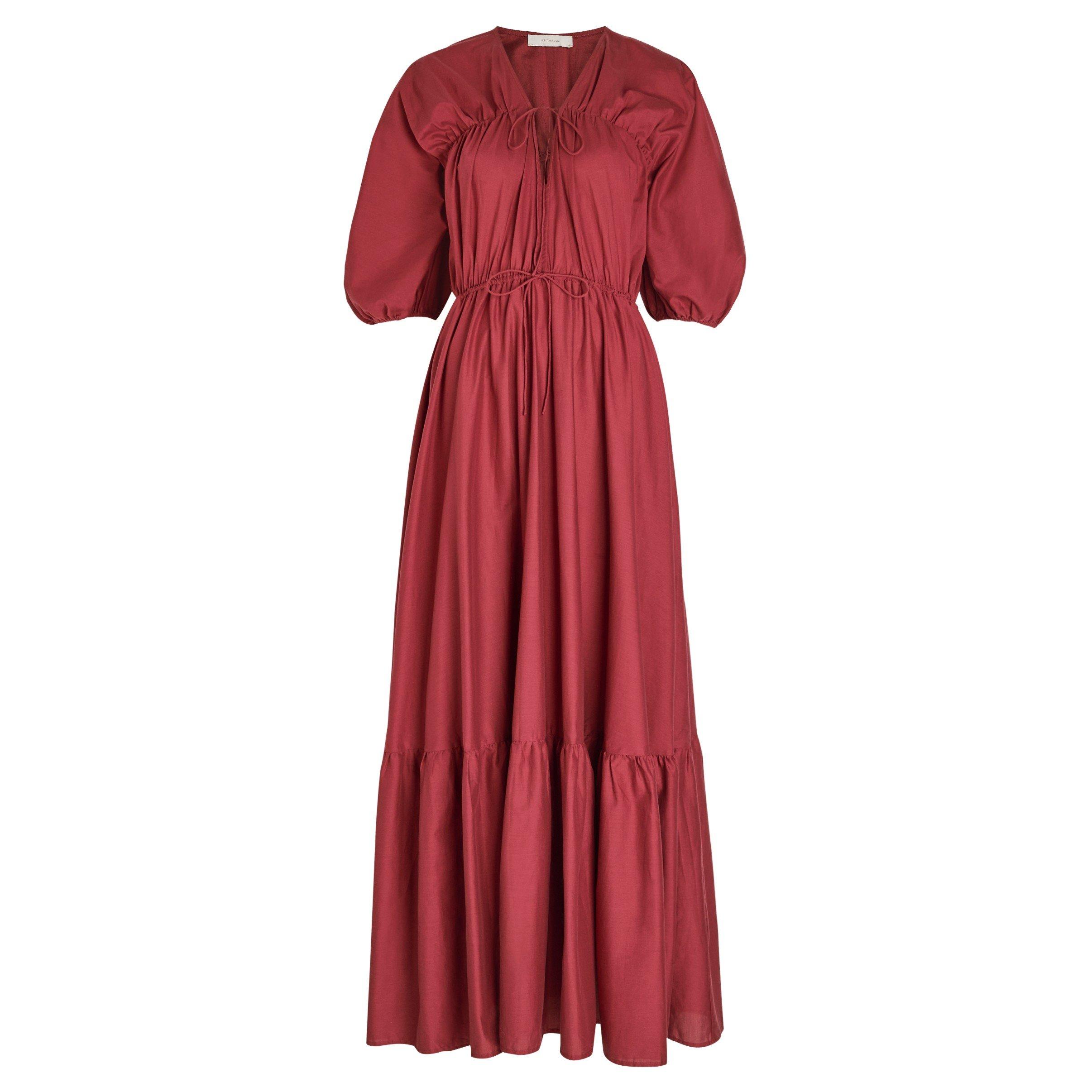 DARK PINK - Faithfull The Brand - LD SIGRID MAXI DRESS