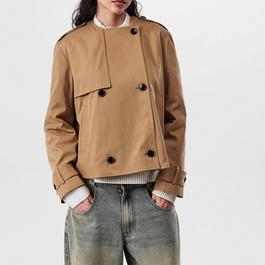 Boss Camorea Cropped Trench Coat