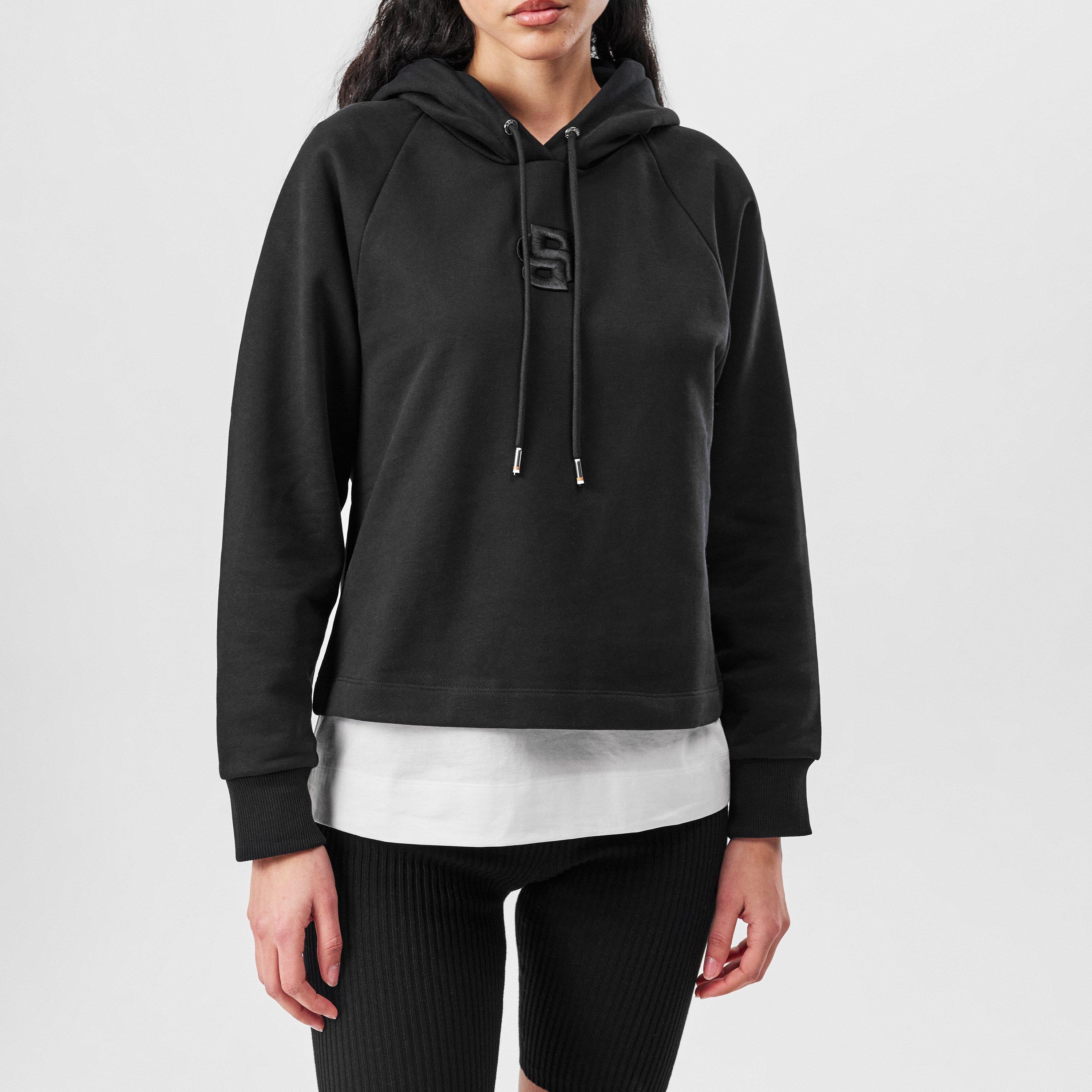 Black 001 - Boss - Women's Emaes Timeless Elegance Hoodie - 1
