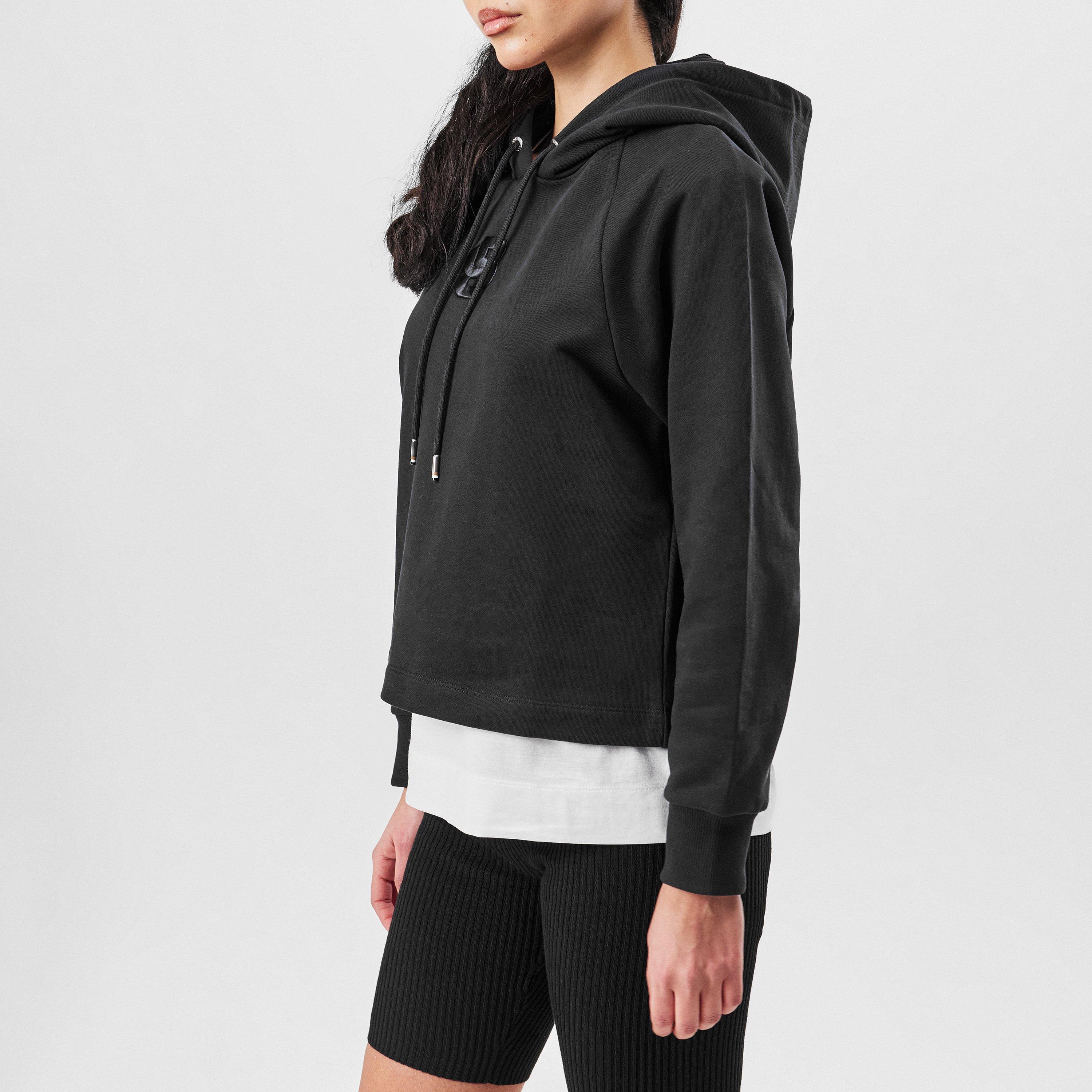 Black 001 - Boss - Women's Emaes Timeless Elegance Hoodie - 2