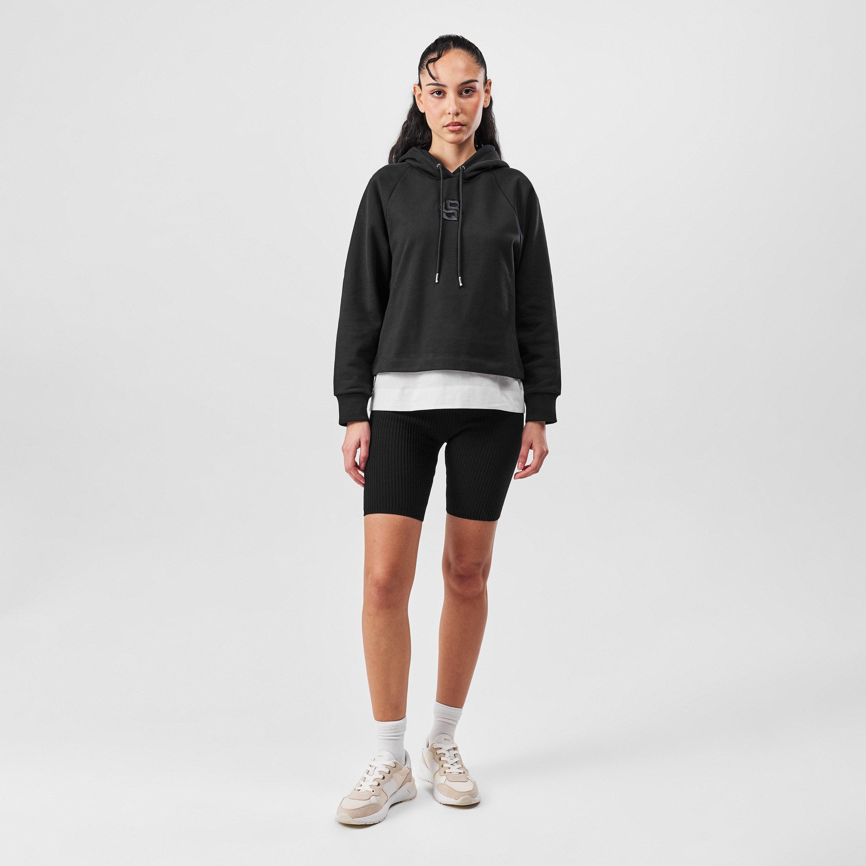 Black 001 - Boss - Women's Emaes Timeless Elegance Hoodie - 4