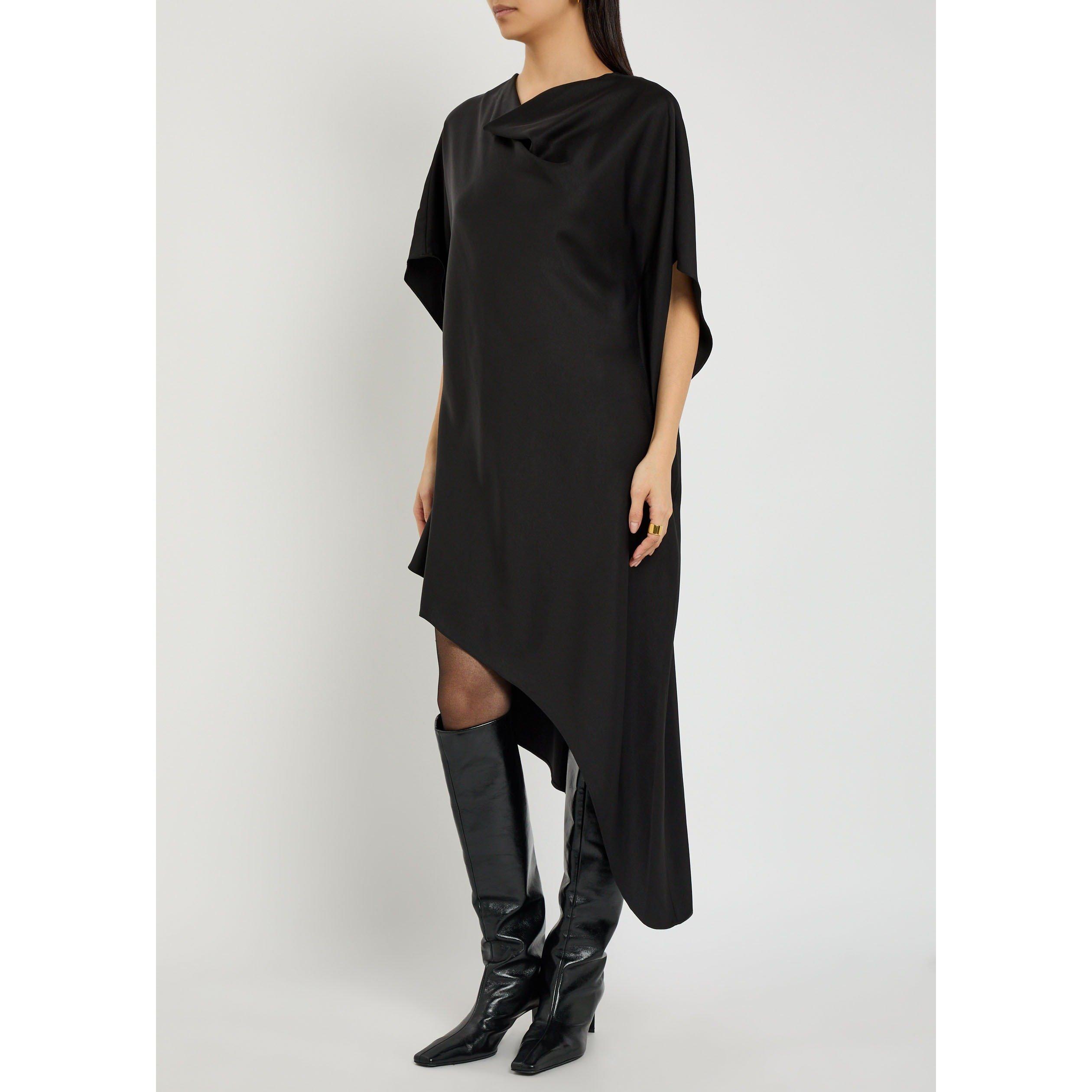 BLACK - Jonathan Simkhai - LD SADIA CAPE DRESS - 2