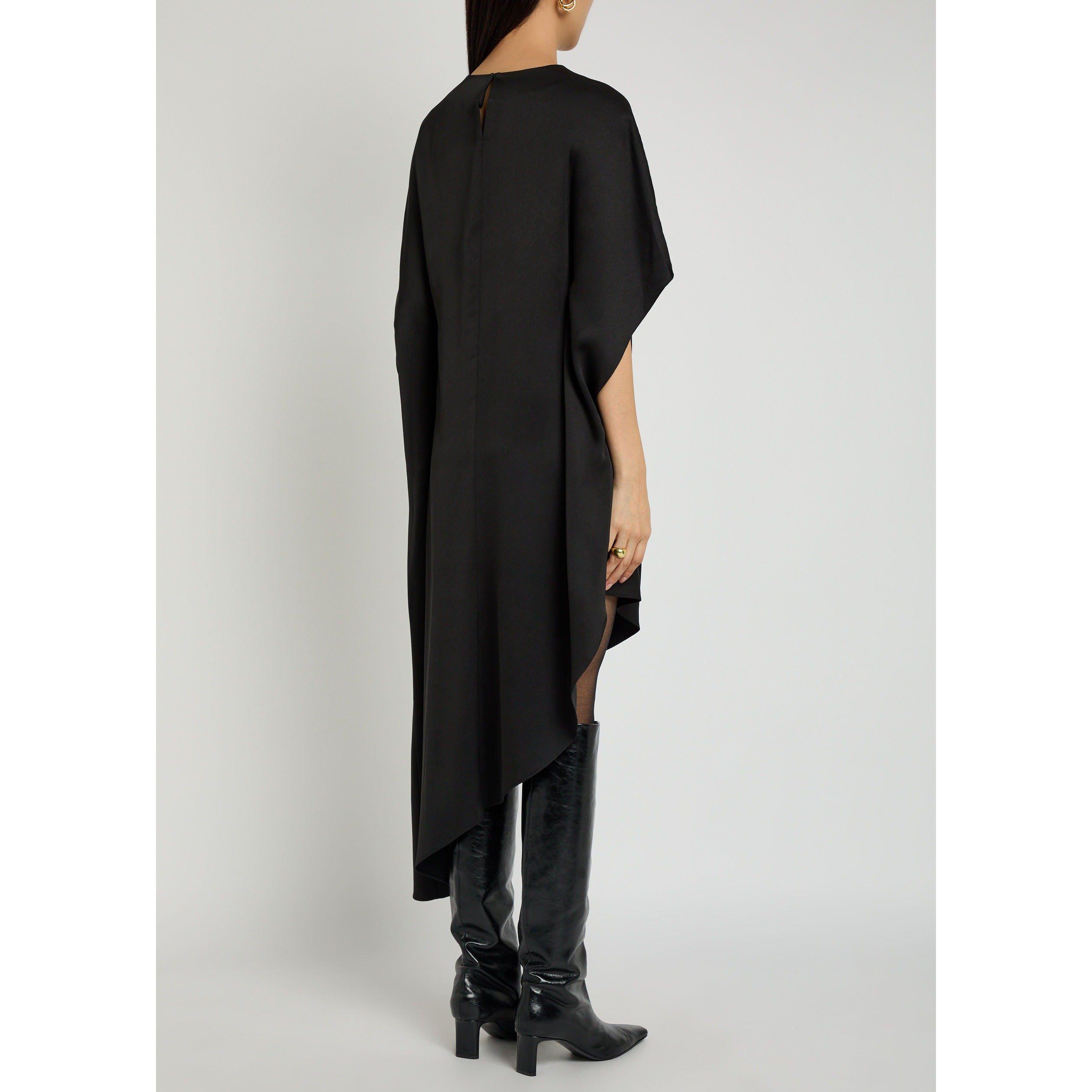 BLACK - Jonathan Simkhai - LD SADIA CAPE DRESS - 3