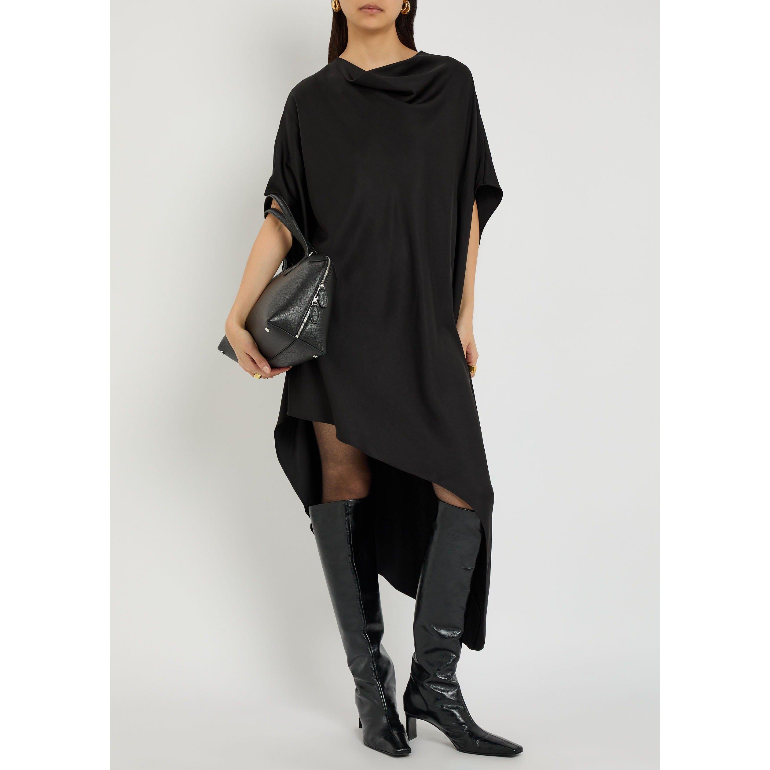 BLACK - Jonathan Simkhai - LD SADIA CAPE DRESS - 5
