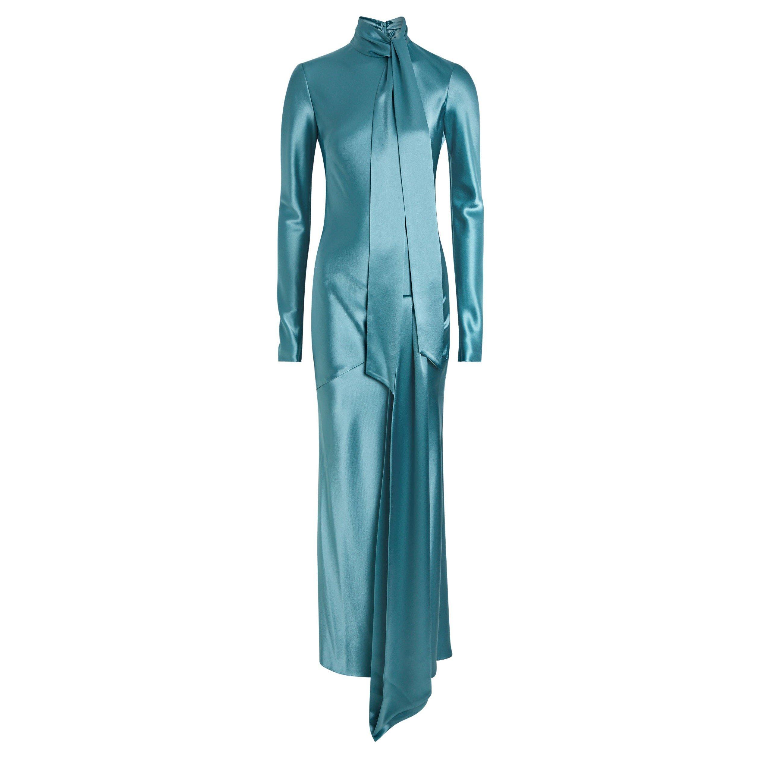 BLUE - Galvan - LD EMILIE DRESS
