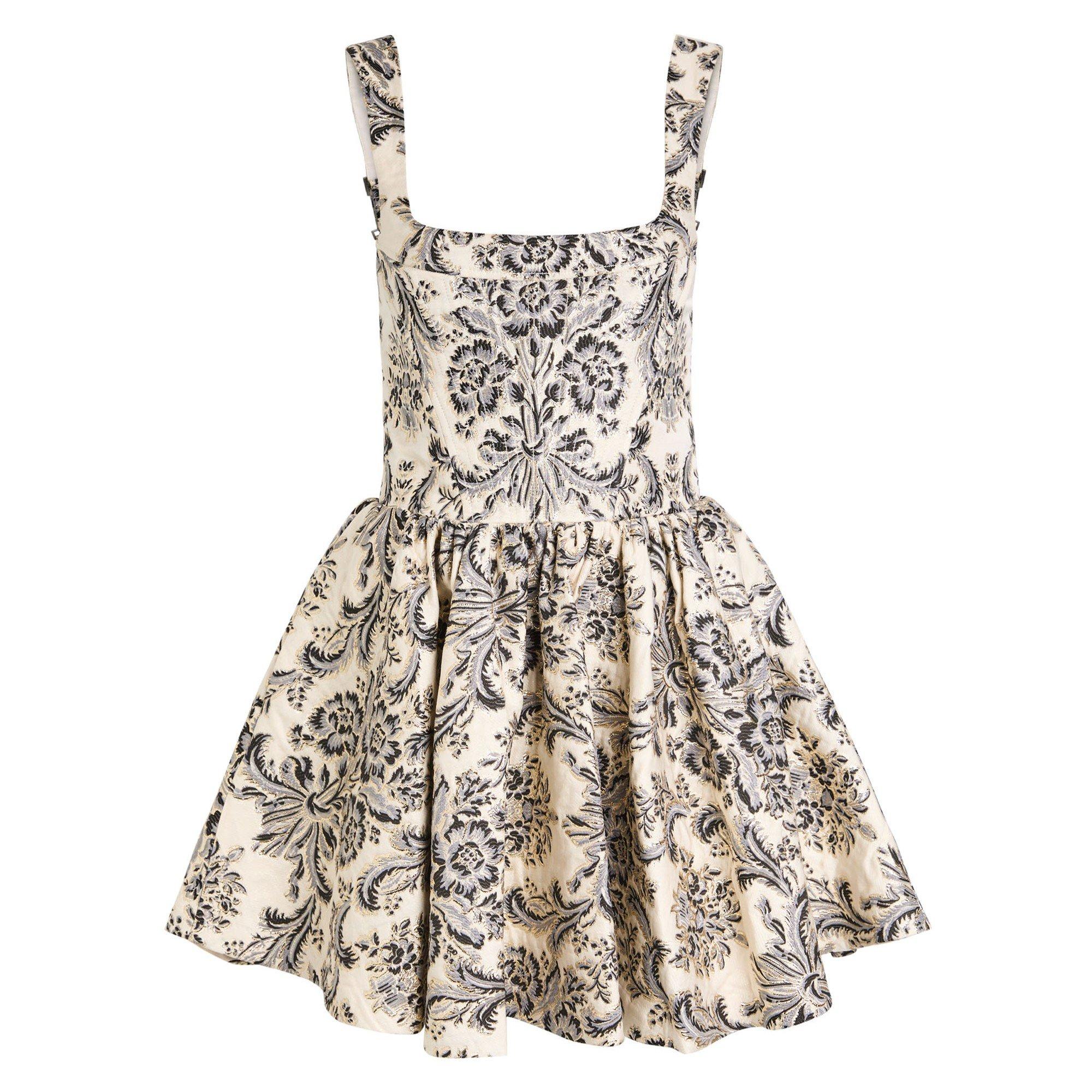 BLACK AND OTHER - Alice And Olivia - SD GUINEVERE BUSTIER MINI DRS