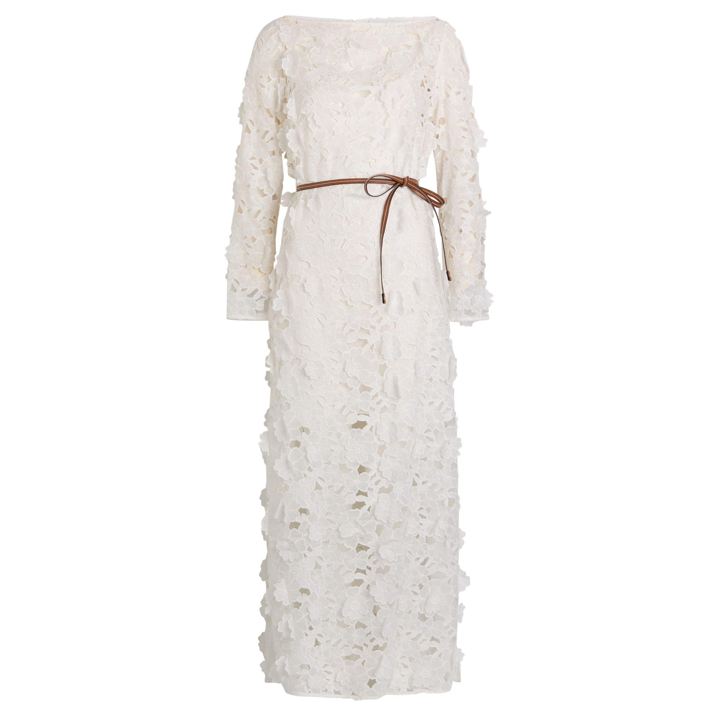 IVORY - Zimmermann - PATIENCE LONG SLEEVE DRESS
