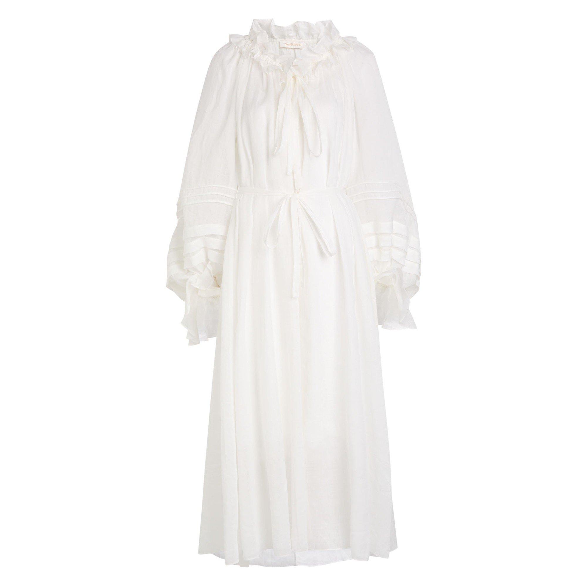 IVORY - Zimmermann - REBELLION CORDED BILLOW DRESS - 1