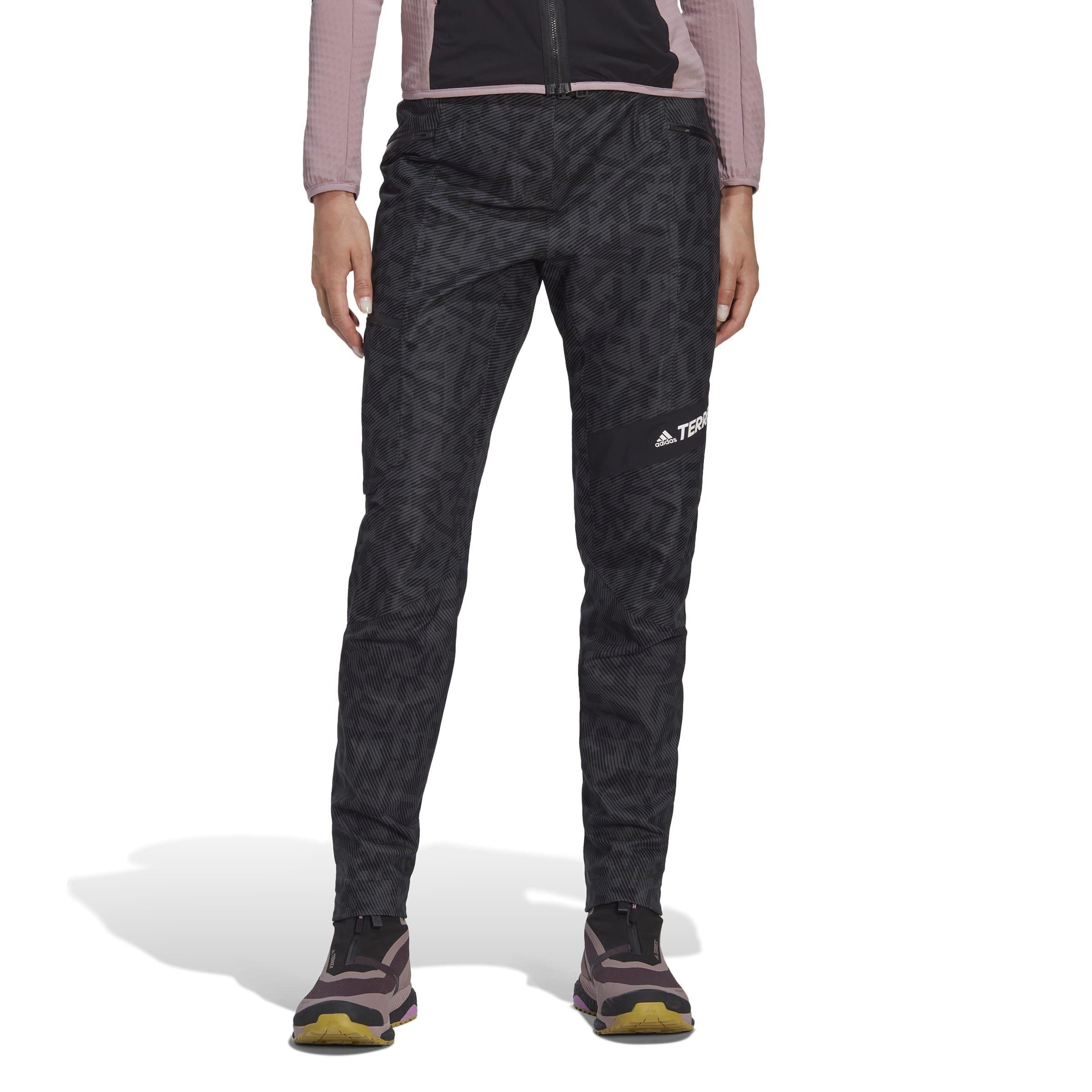 Black - adidas - Terrex Techrock RAIN.DRY Tracksuit Bottoms Womens - 2