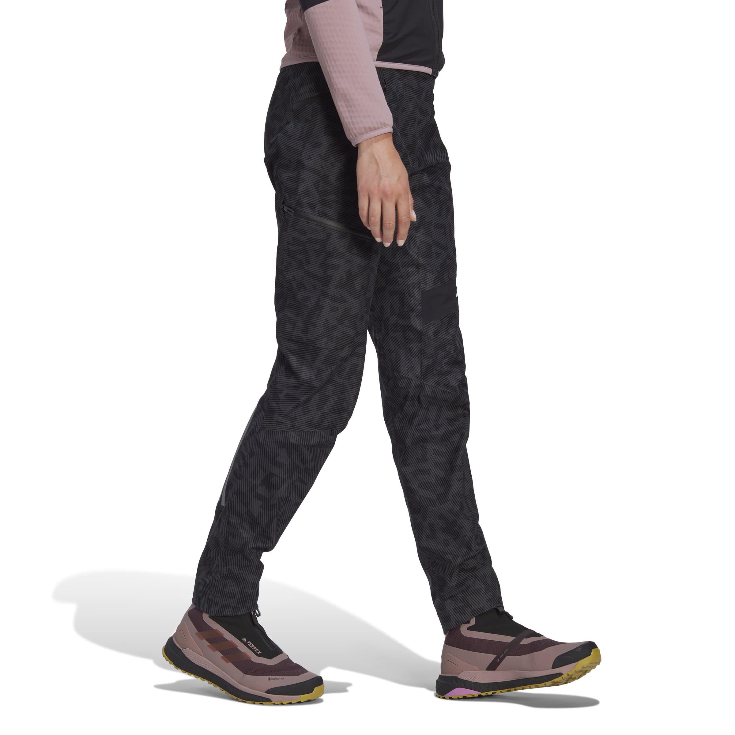 Black - adidas - Terrex Techrock RAIN.DRY Tracksuit Bottoms Womens - 4