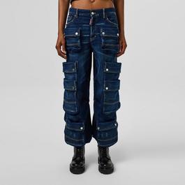 DSquared2 Denim Cargo Trousers