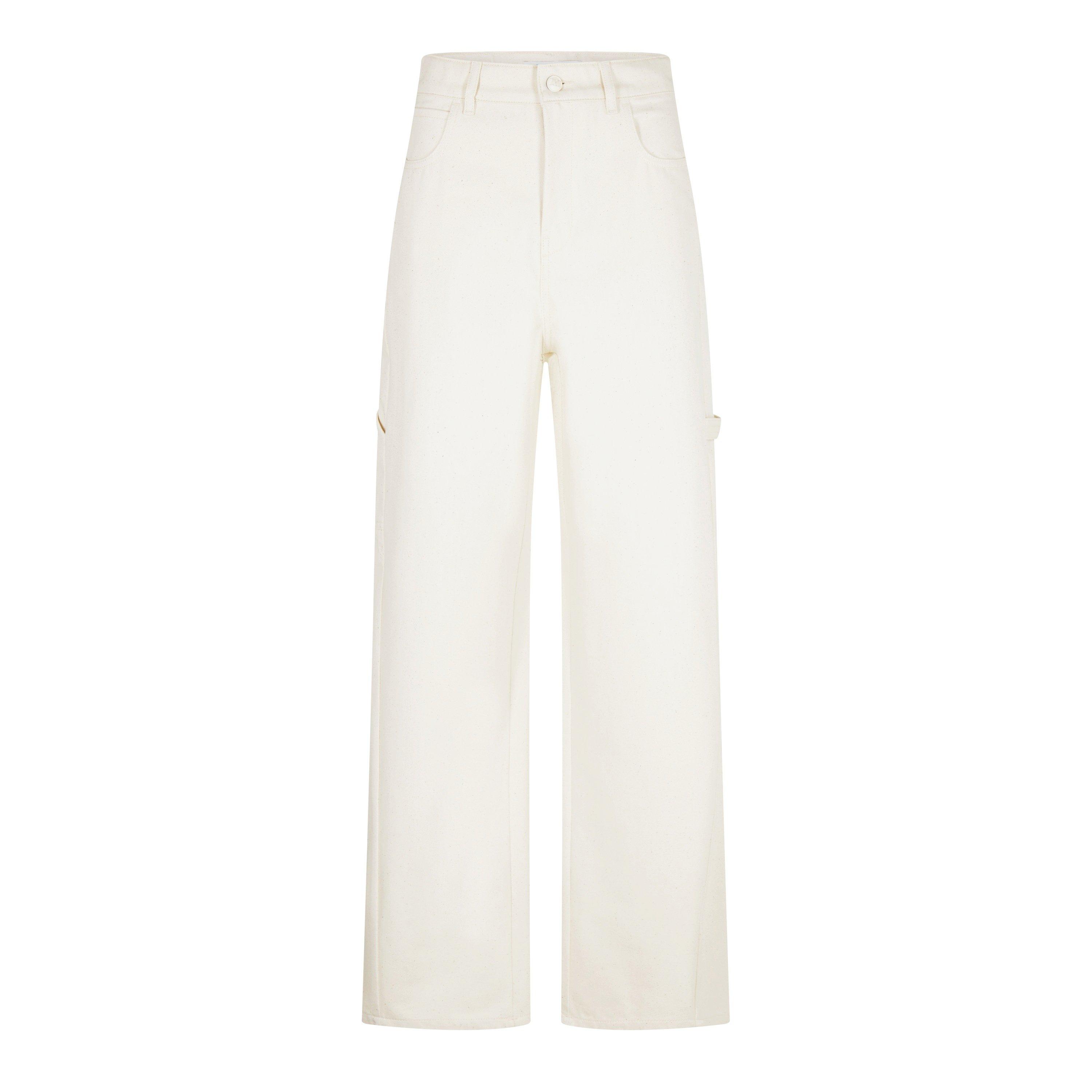 Ivory 002 - Max Mara - Segnale Wide Leg Jeans - 4