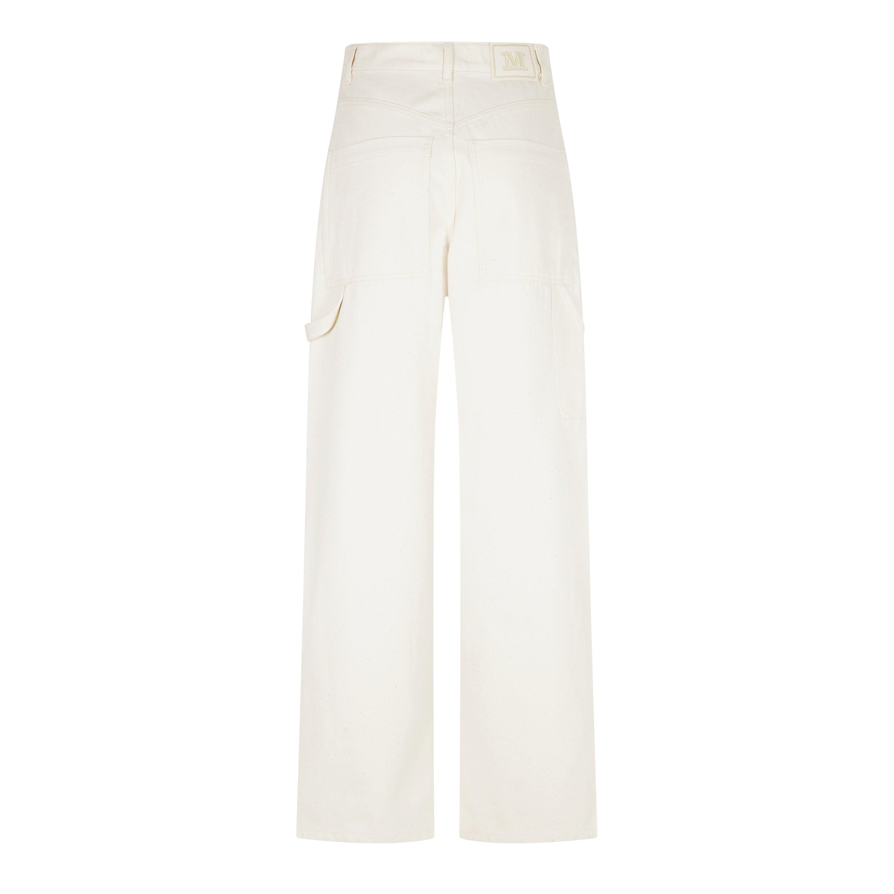 Ivory 002 - Max Mara - Segnale Wide Leg Jeans - 5