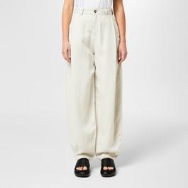 Emporio Armani Linen Court Trousers