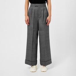 Gucci Prince Of Wales Wool Pant