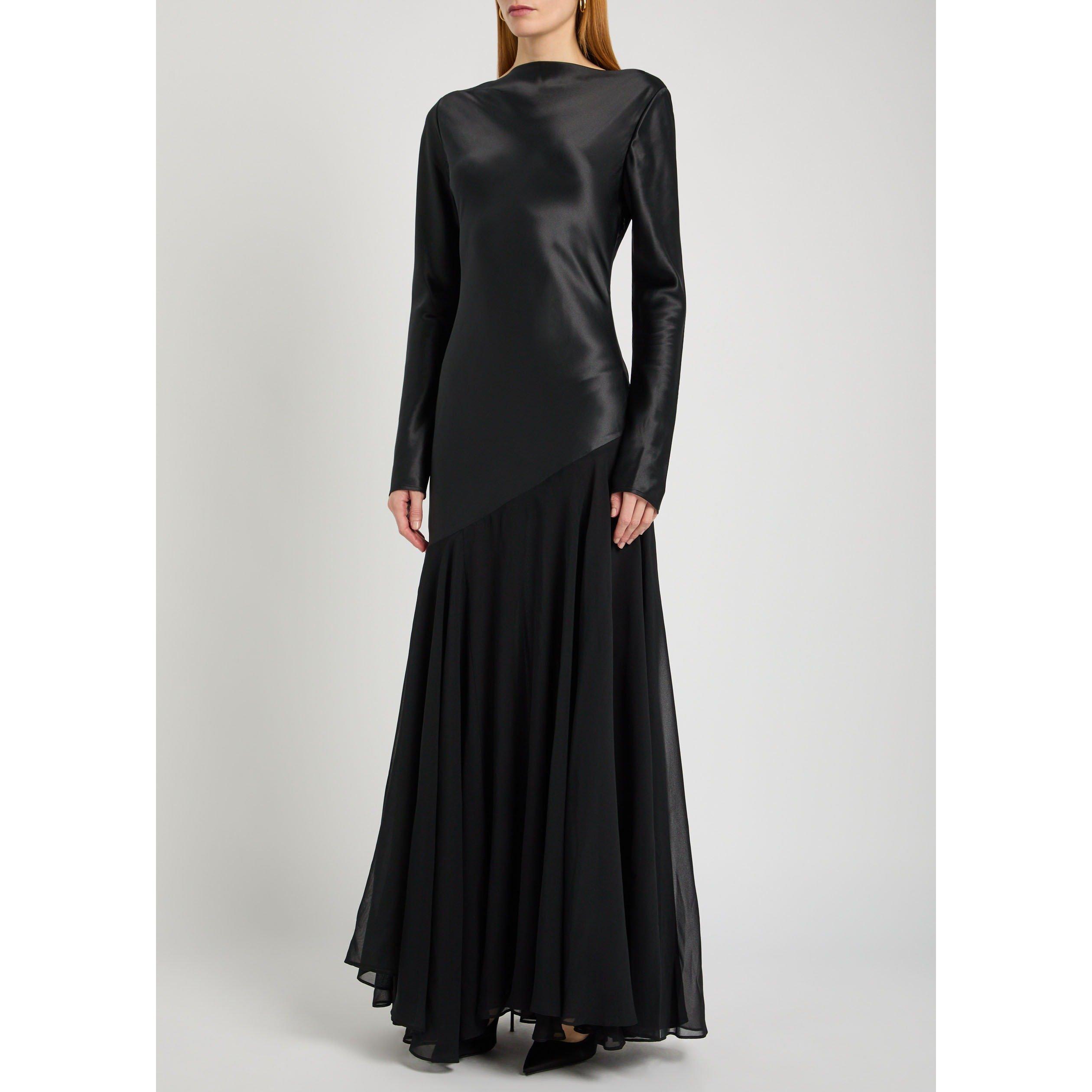BLACK - Tove - LD CORDELIA LS LG DRESS - 2