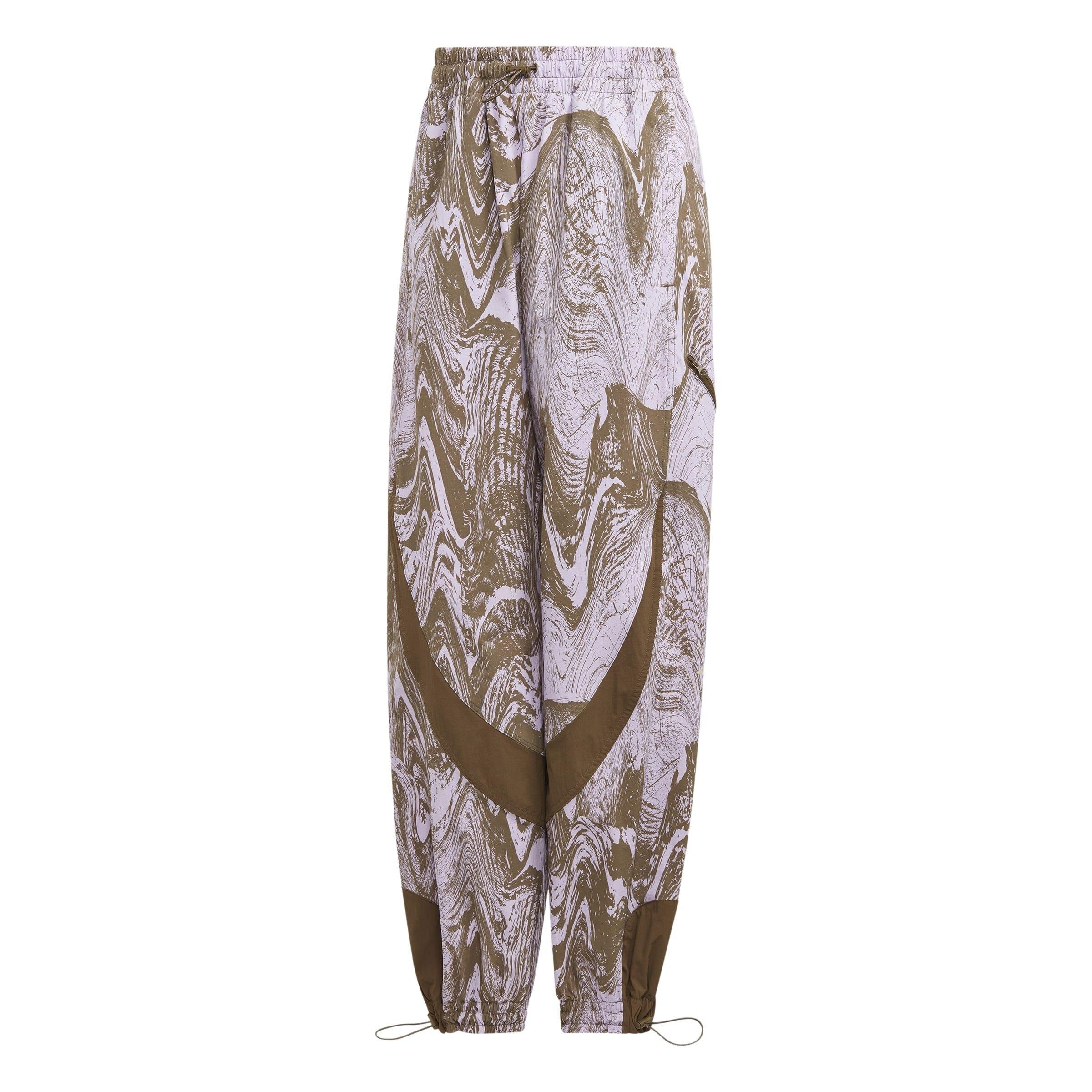 Purple - adidas by Stella McCartney - Women's Truecasuals Closed Hem Woven Joggers - 10