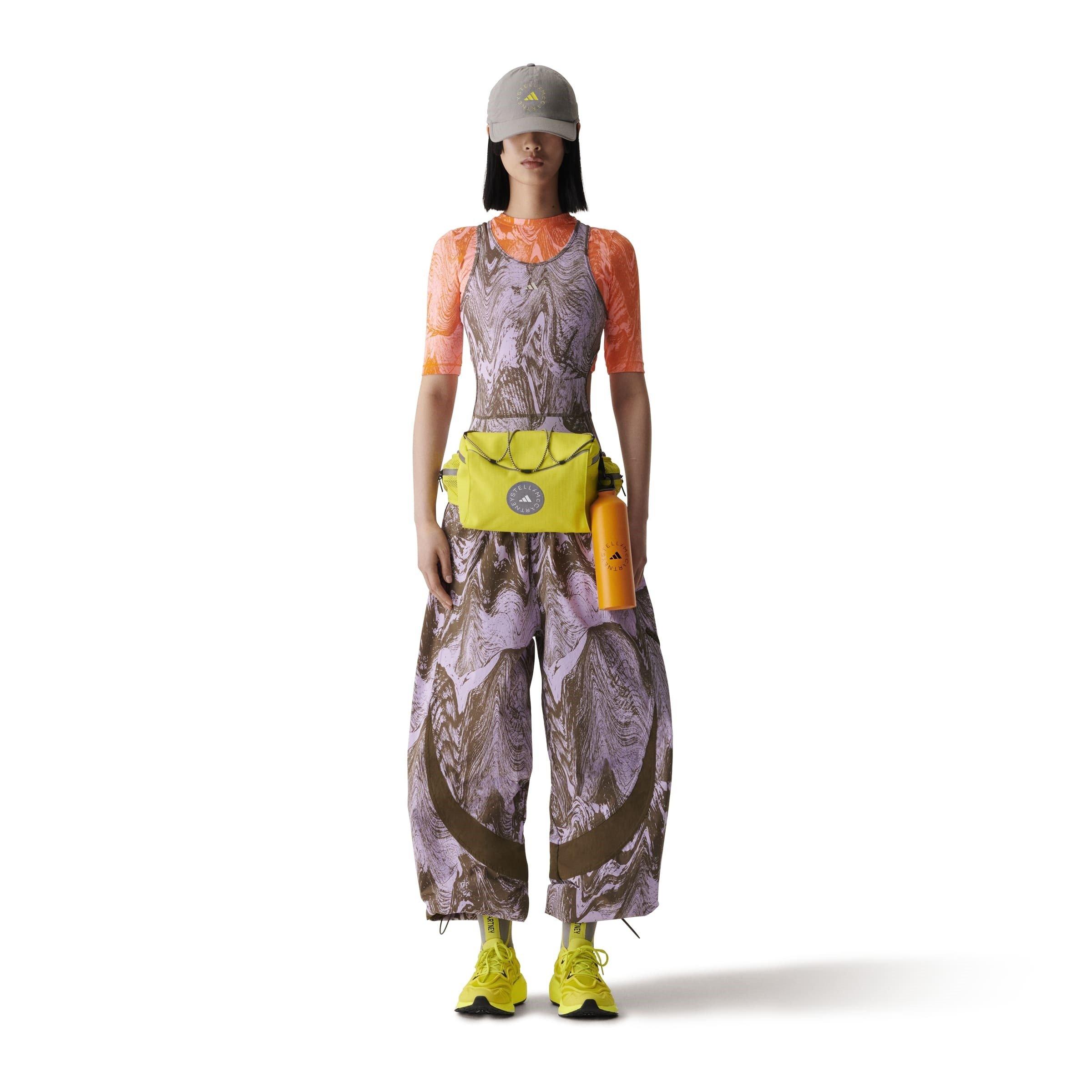 Purple - adidas by Stella McCartney - Women's Truecasuals Closed Hem Woven Joggers - 5