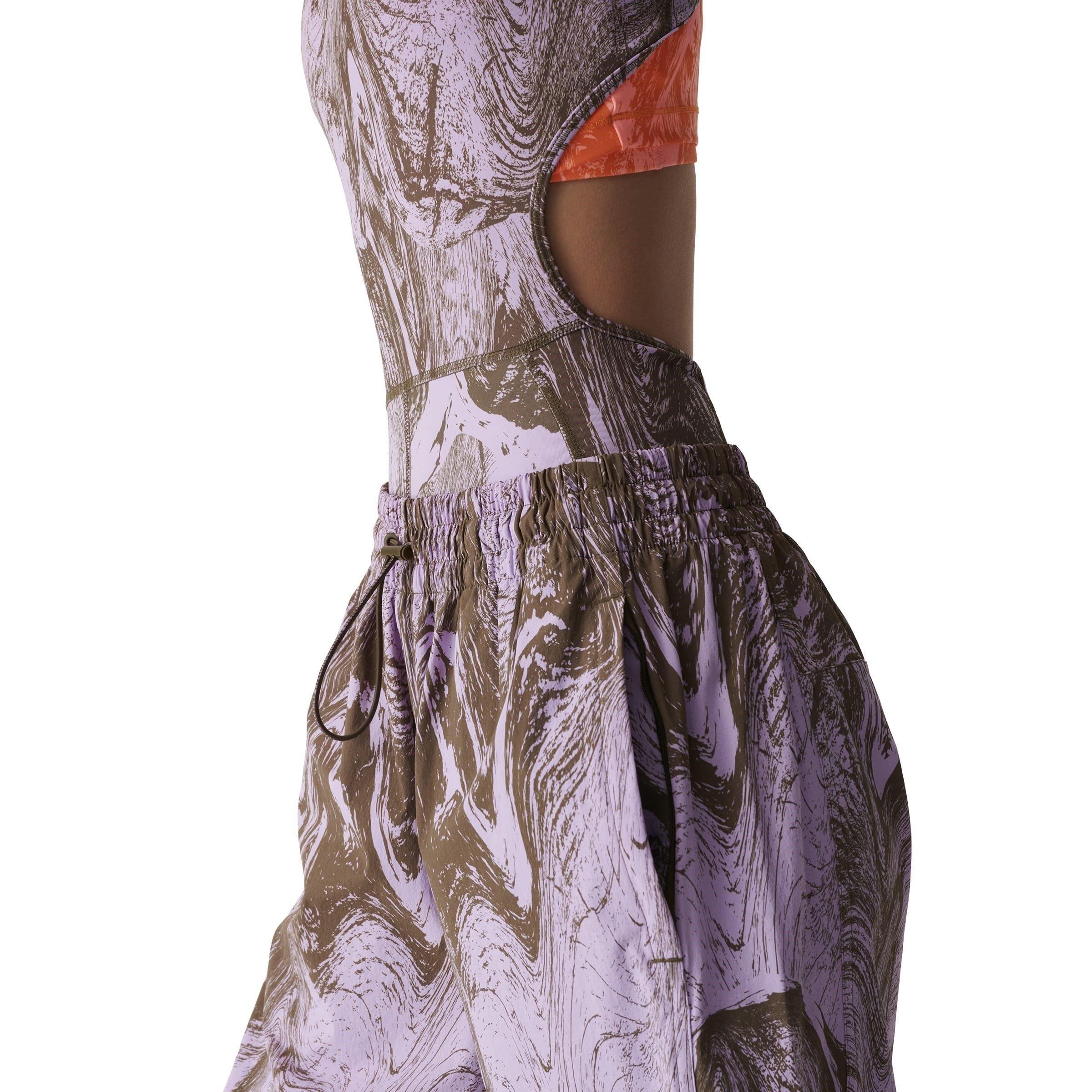 Purple - adidas by Stella McCartney - Women's Truecasuals Closed Hem Woven Joggers - 7